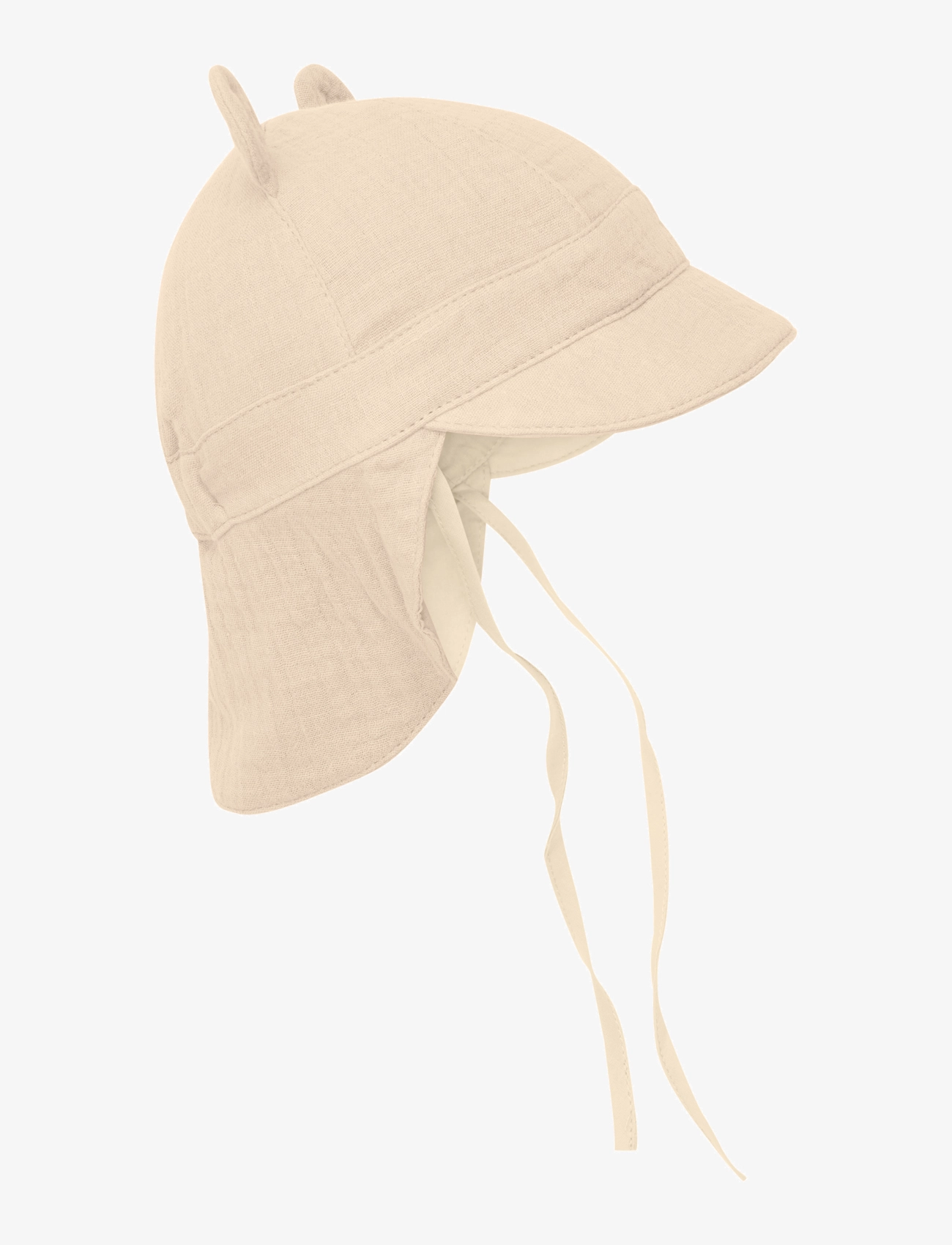 Huttelihut - Summer Hat Ears Muslin - irish cream - 1