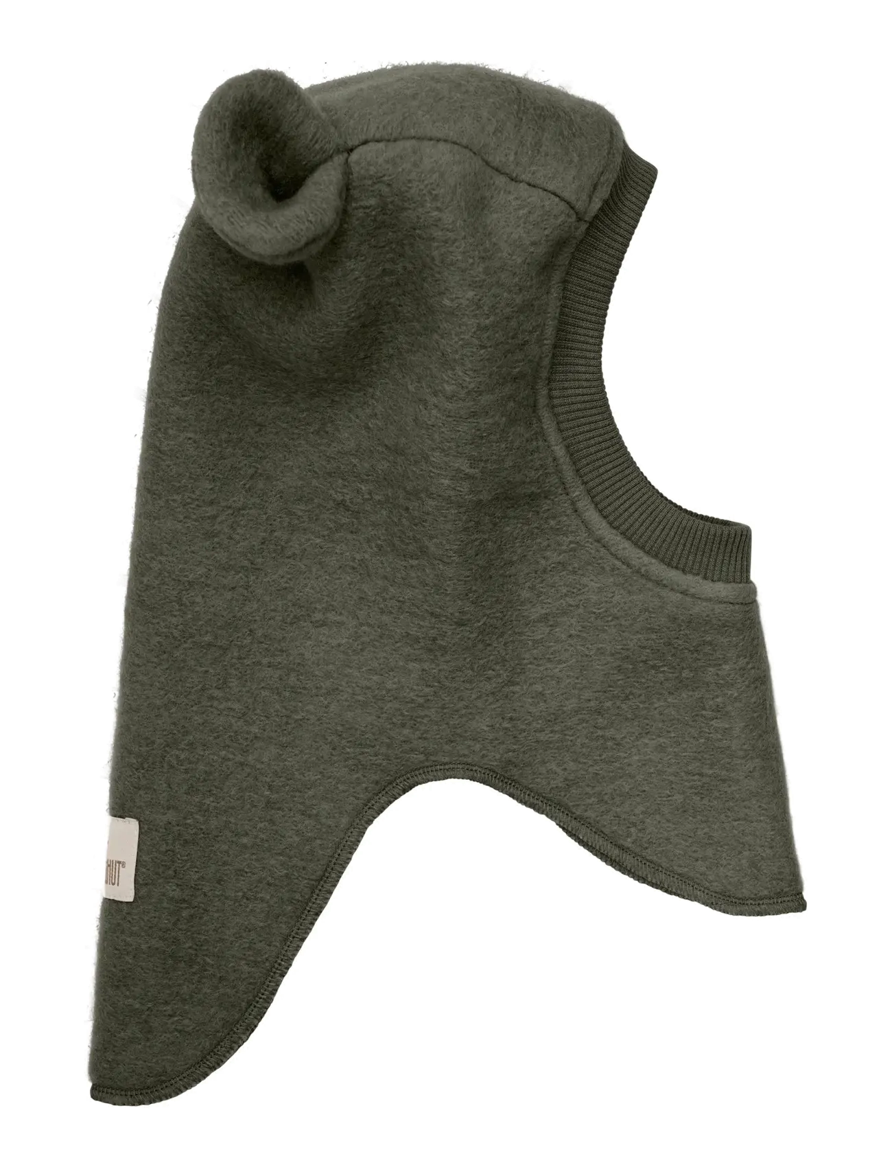 Huttelihut - Balaclava Ears Wool - beetle - 1