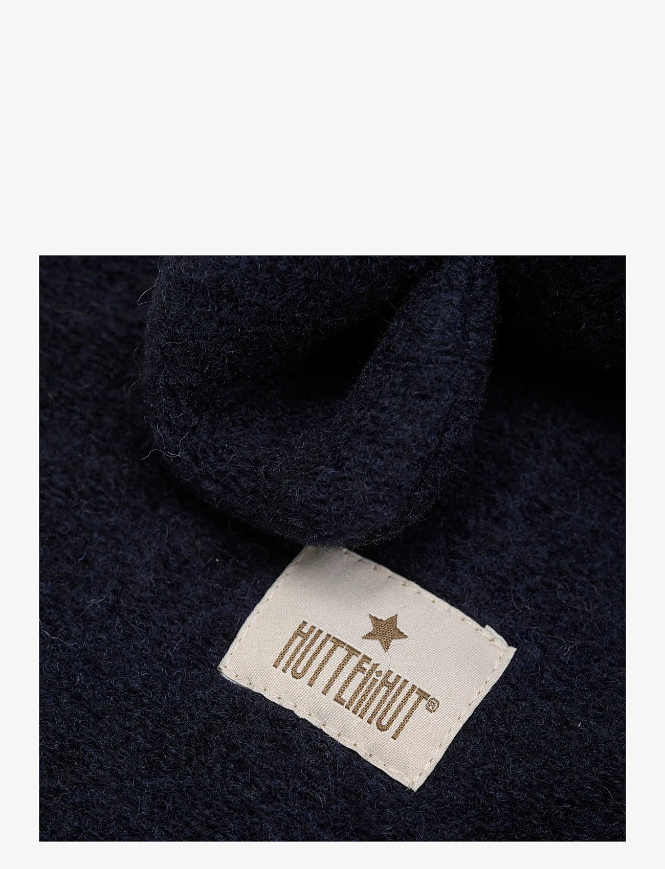 Huttelihut - Balaclava Ears Wool - accessories - dark navy - 2