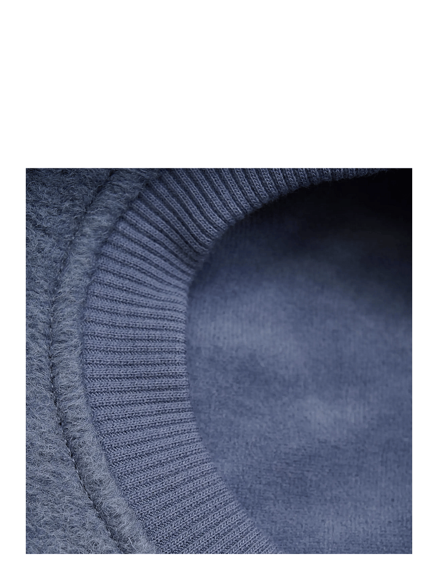Huttelihut - Balaclava Ears Wool - folkstone gray - 2
