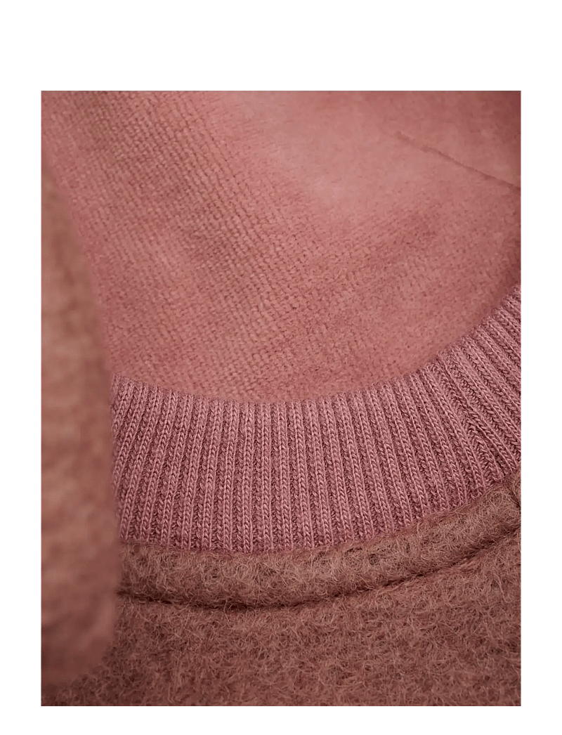 Huttelihut - Balaclava Ears Wool - winter accessories - burlwood - 2