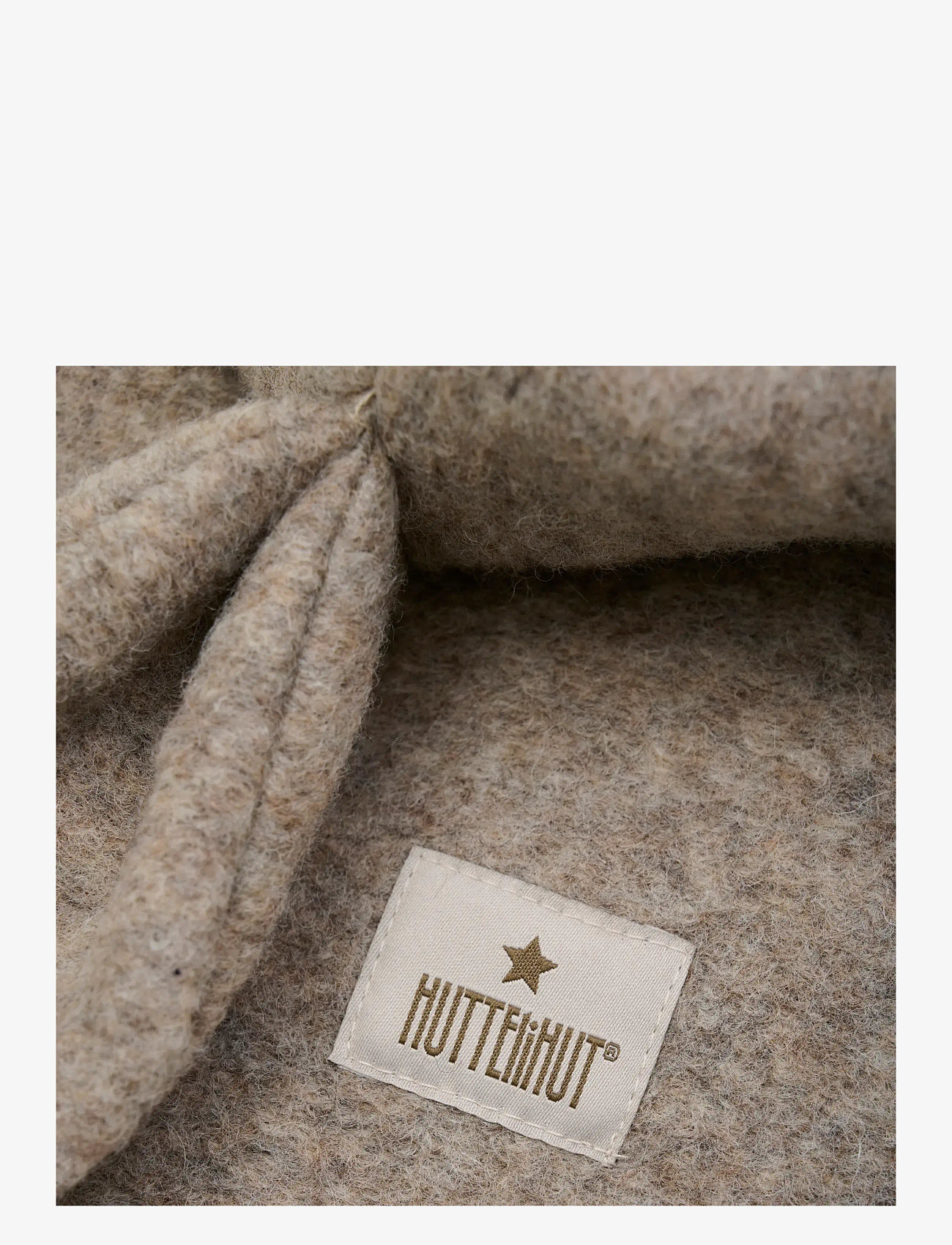 Huttelihut - Balaclava Ears Wool - aksessuaarid - camel melange - 2