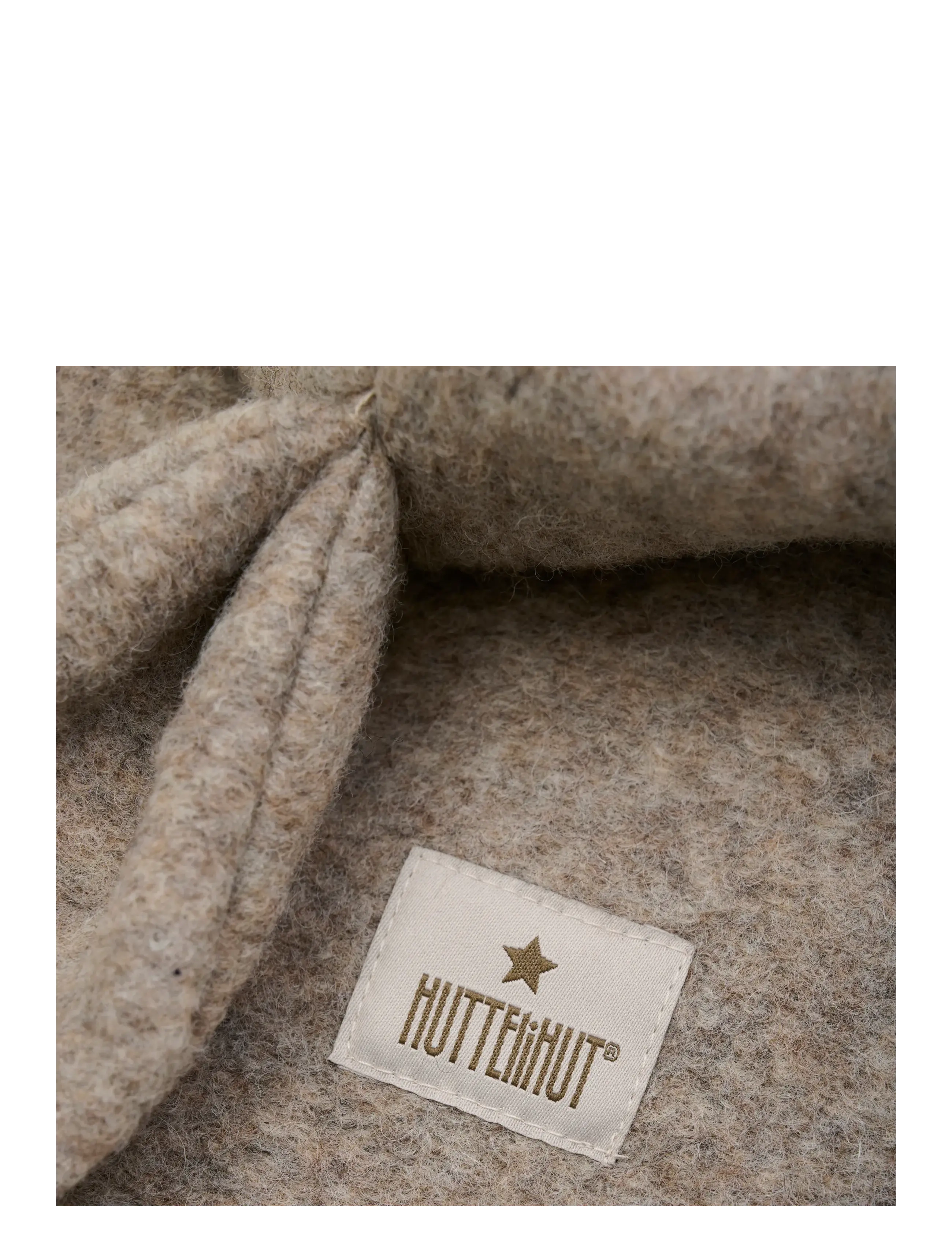 Huttelihut - Balaclava Ears Wool - camel melange - 2
