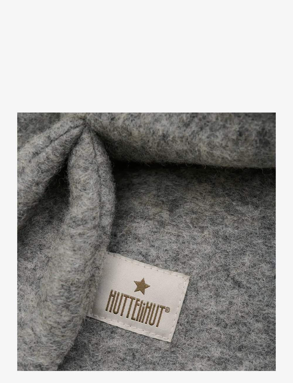 Huttelihut - Balaclava Ears Wool - vinter tilbehør - medium grey melange - 2