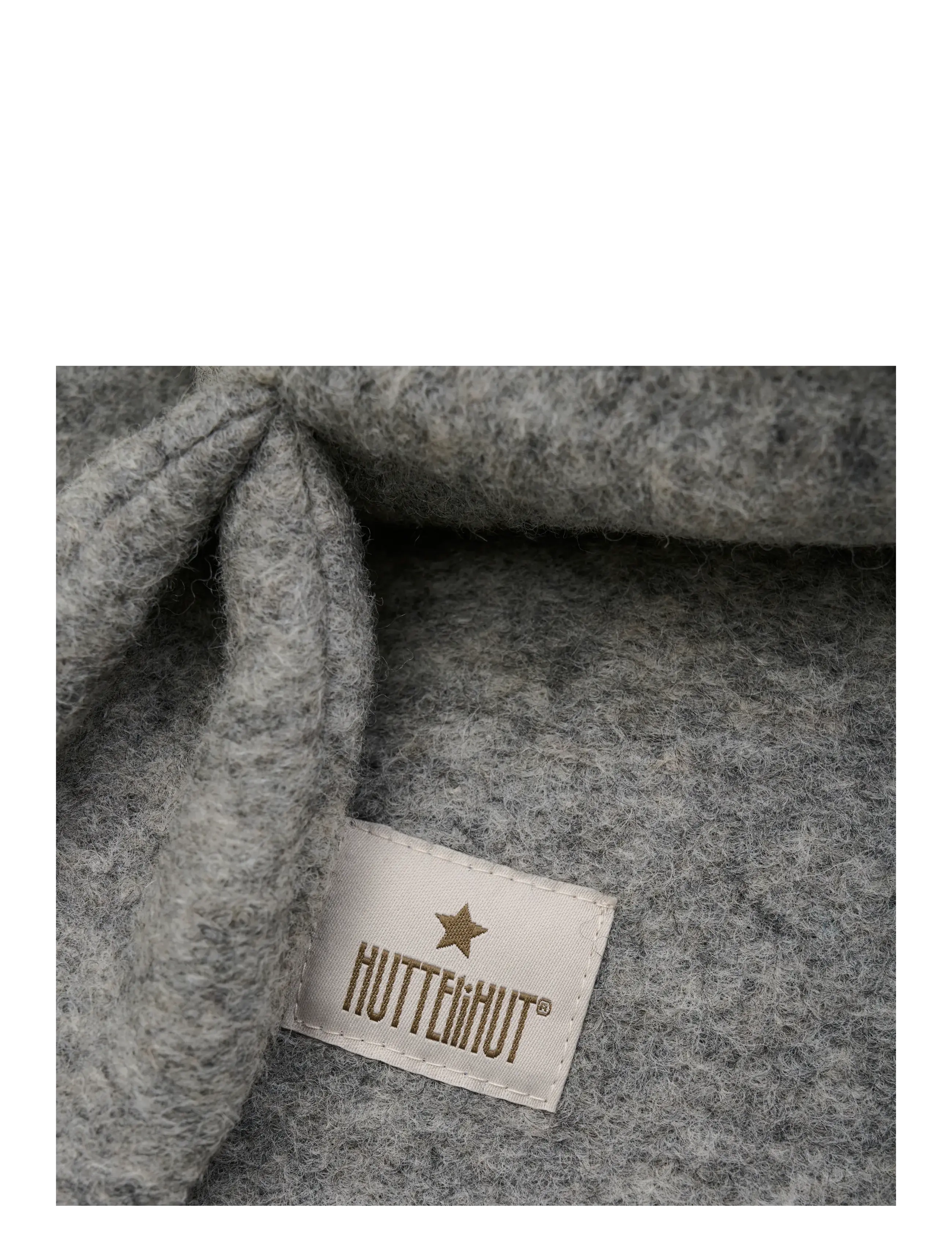 Huttelihut - Balaclava Ears Wool - medium grey melange - 2