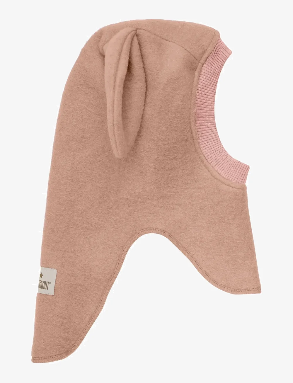 Huttelihut - Balaclava Ears Wool - talveaksessuaarid - rose melange - 1