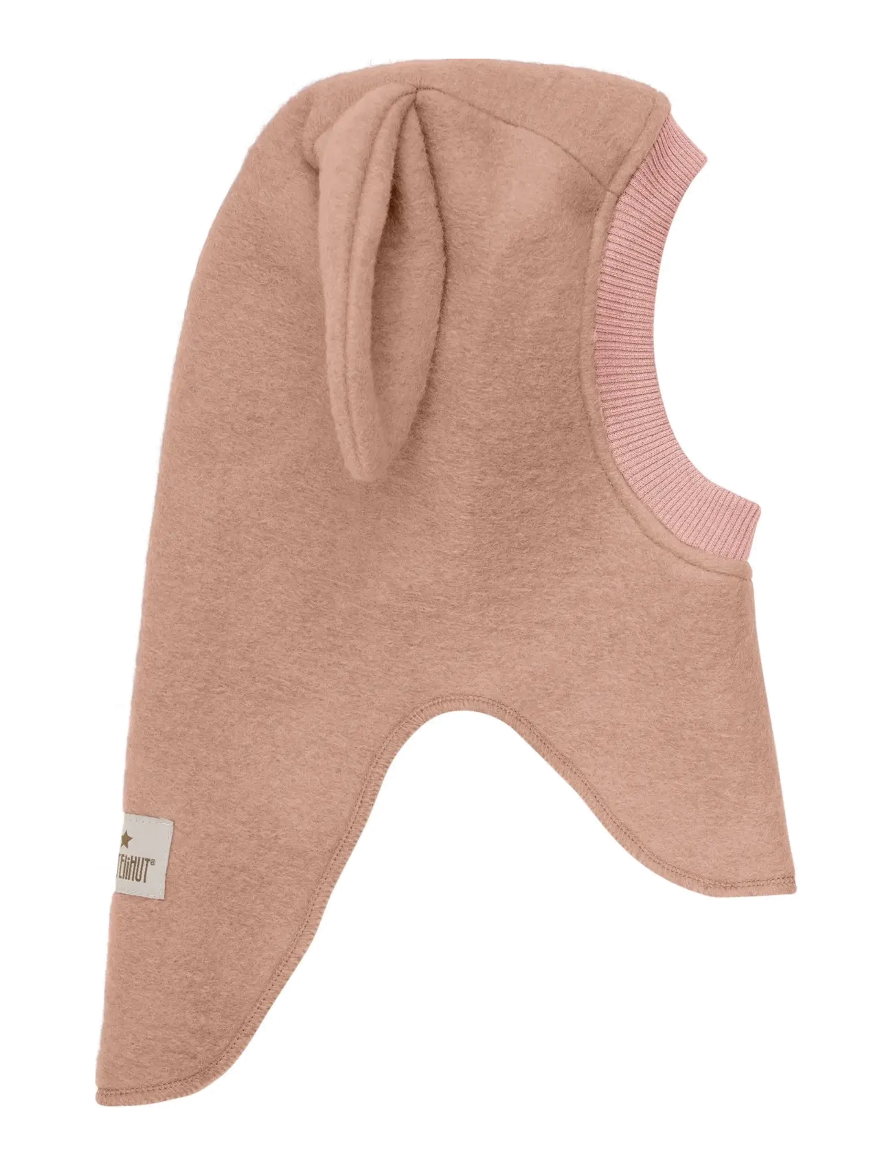 Huttelihut - Balaclava Ears Wool - rose melange - 1