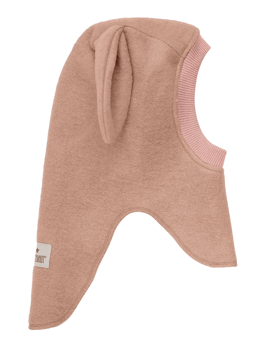 Huttelihut - Balaclava Ears Wool - winteraccessoires - rose melange - 1