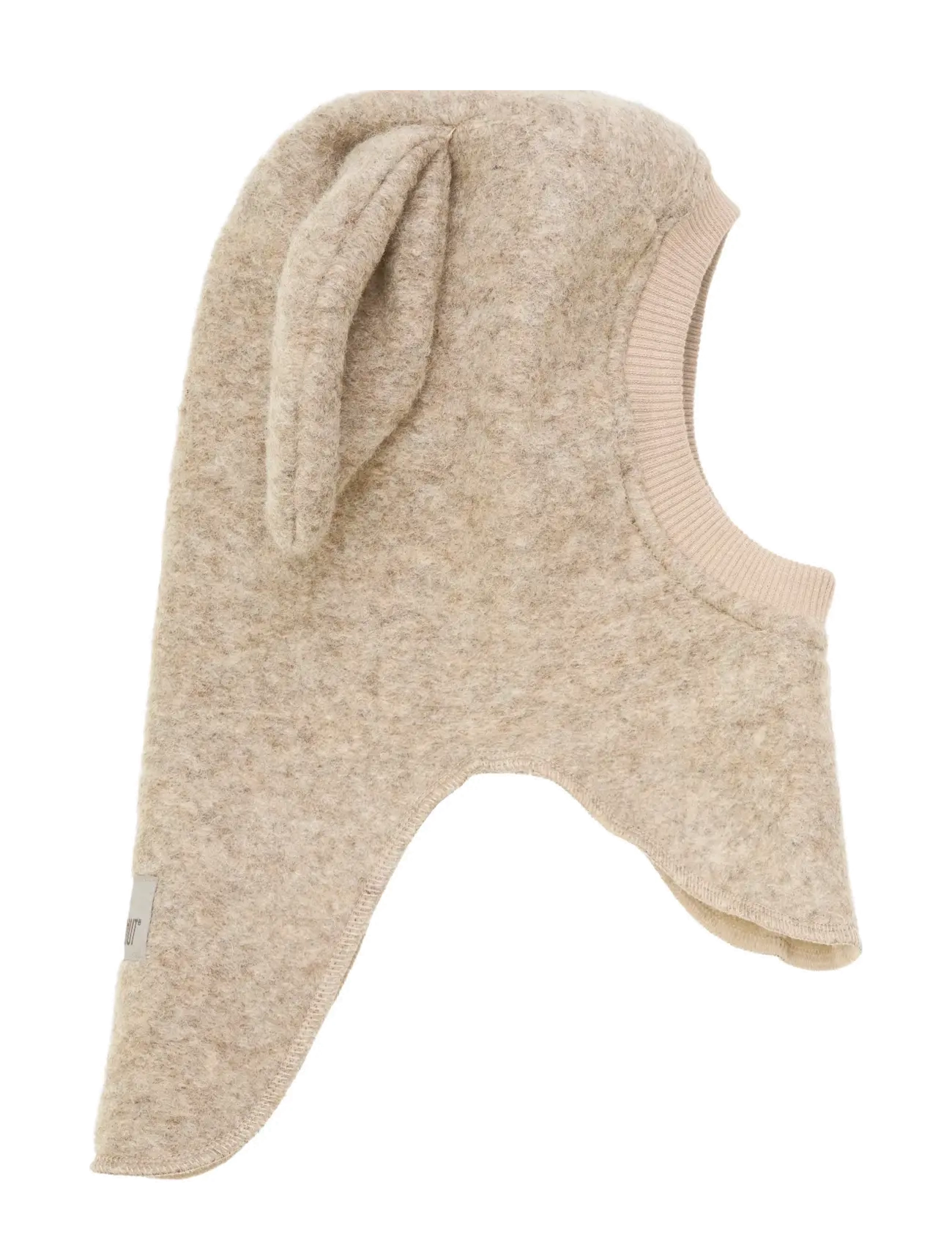 Huttelihut - Balaclava Ears Wool - sand melange - 1
