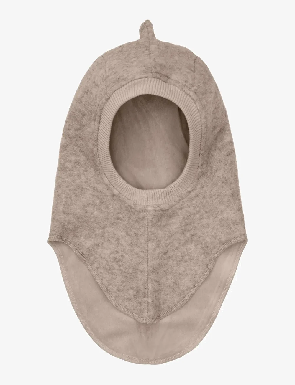 Huttelihut - Balaclava Triangles Wool - vinter tilbehør - camel melange - 2