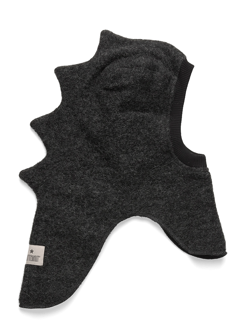 Huttelihut - Balaclava Triangles Wool - winteraccessoires - dark grey melange - 0