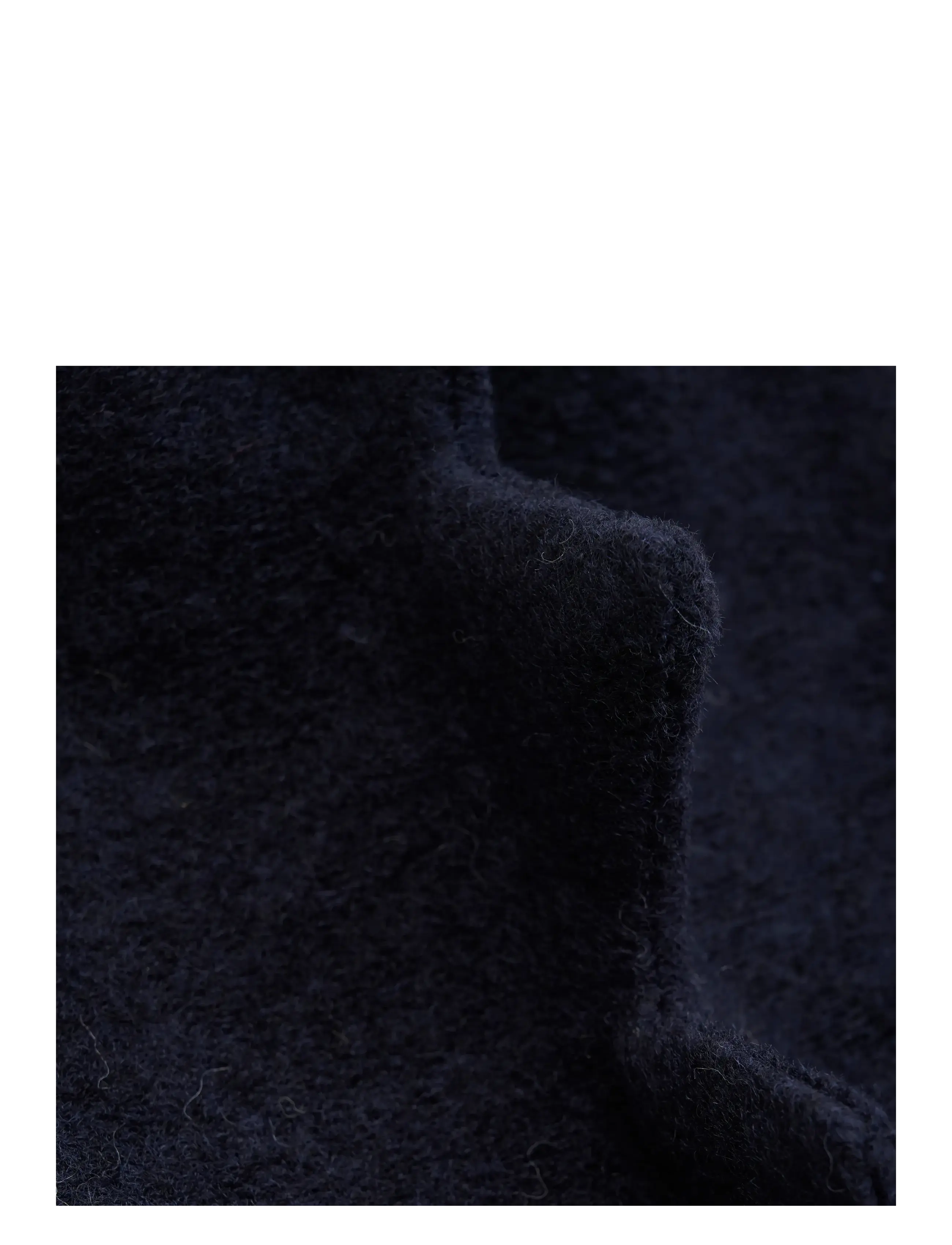 Huttelihut - Balaclava Triangles Wool - aksessuaarid - dark navy - 2