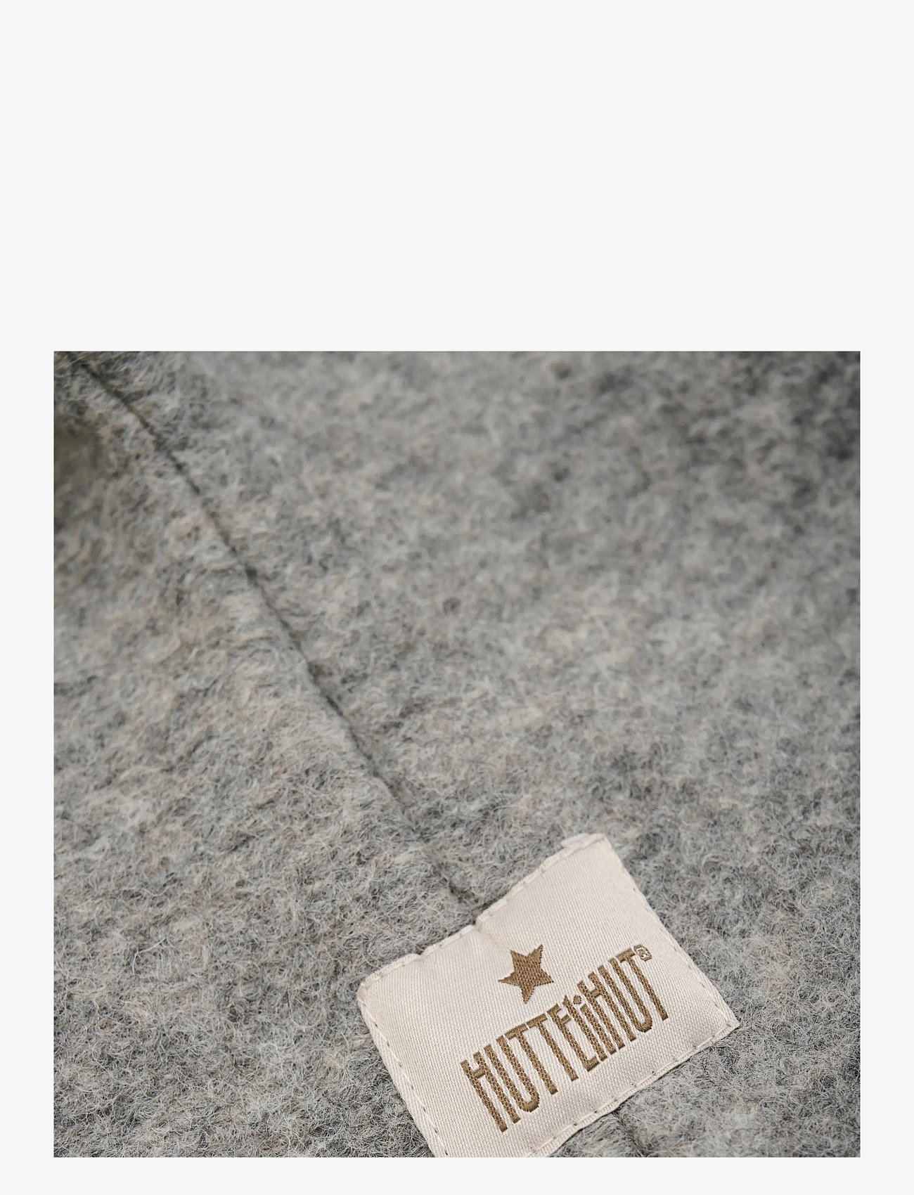 Huttelihut - Balaclava Triangles Wool - accessories - medium grey melange - 2