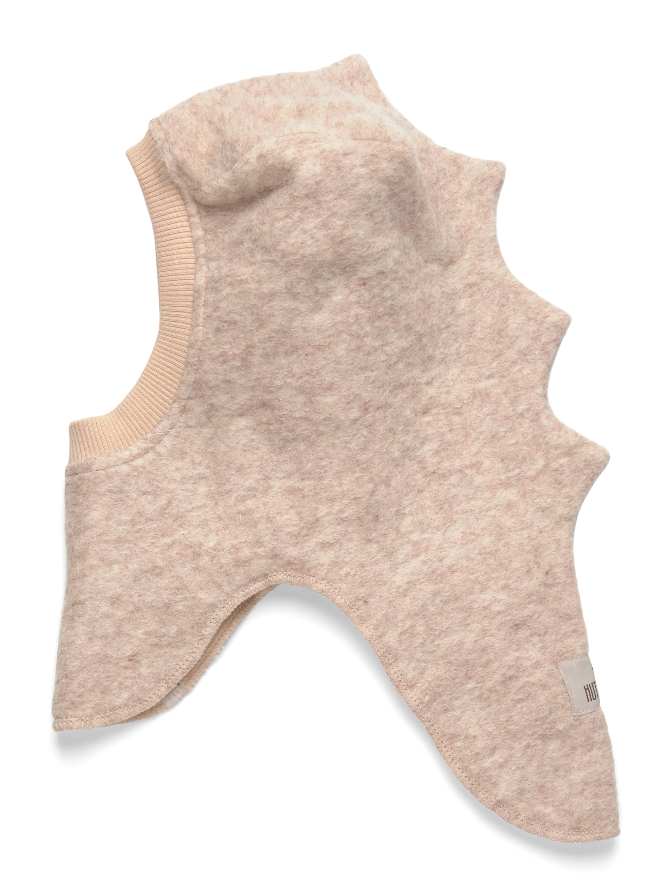 Huttelihut - Balaclava Triangles Wool - accessories - sand melange - 1
