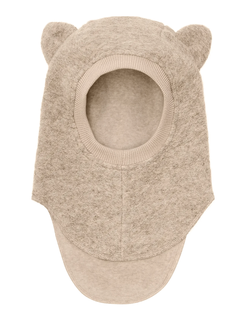 Huttelihut - Balaclava Ears Wool - winter accessories - sand melange - 0