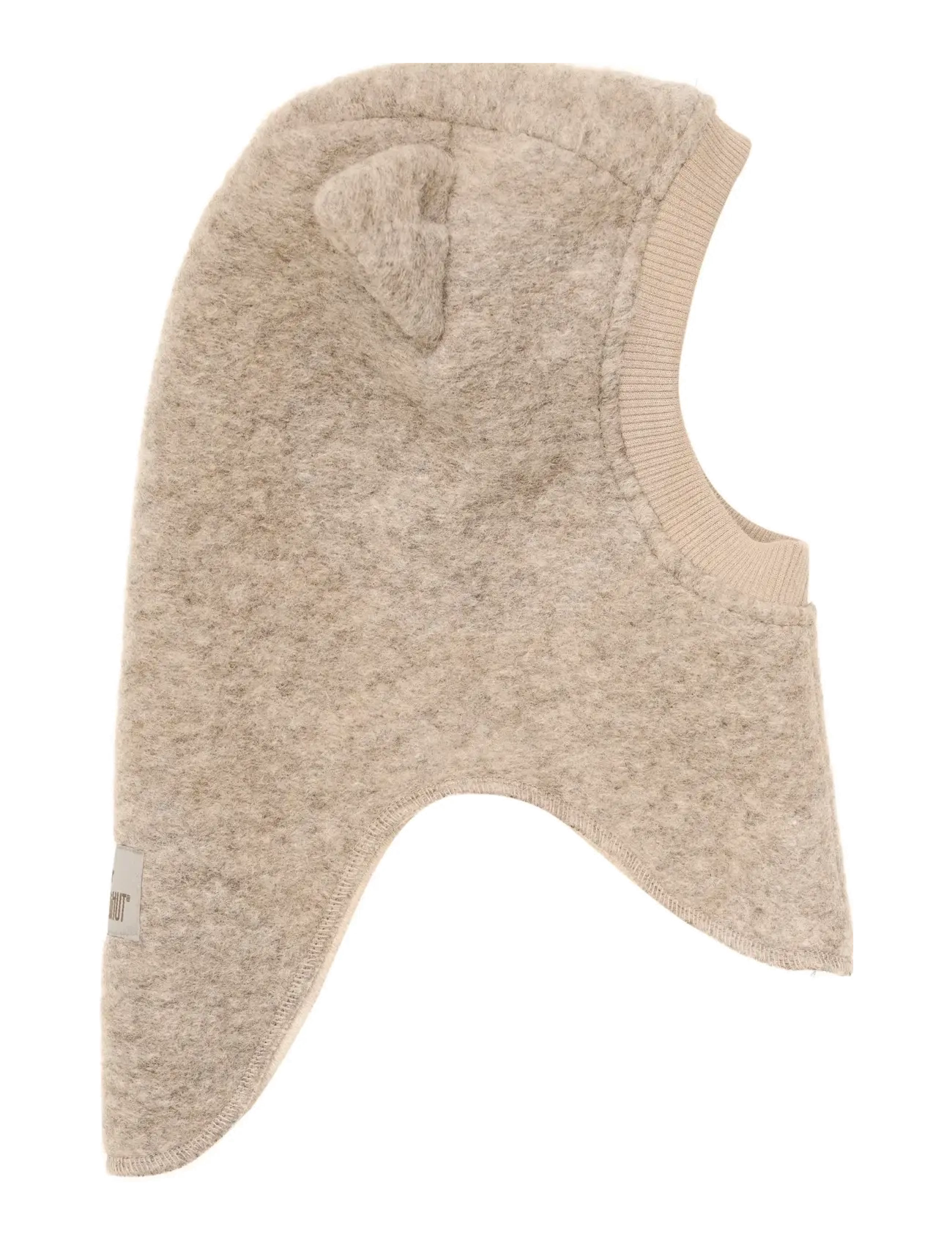 Huttelihut - Balaclava Ears Wool - sand melange - 1
