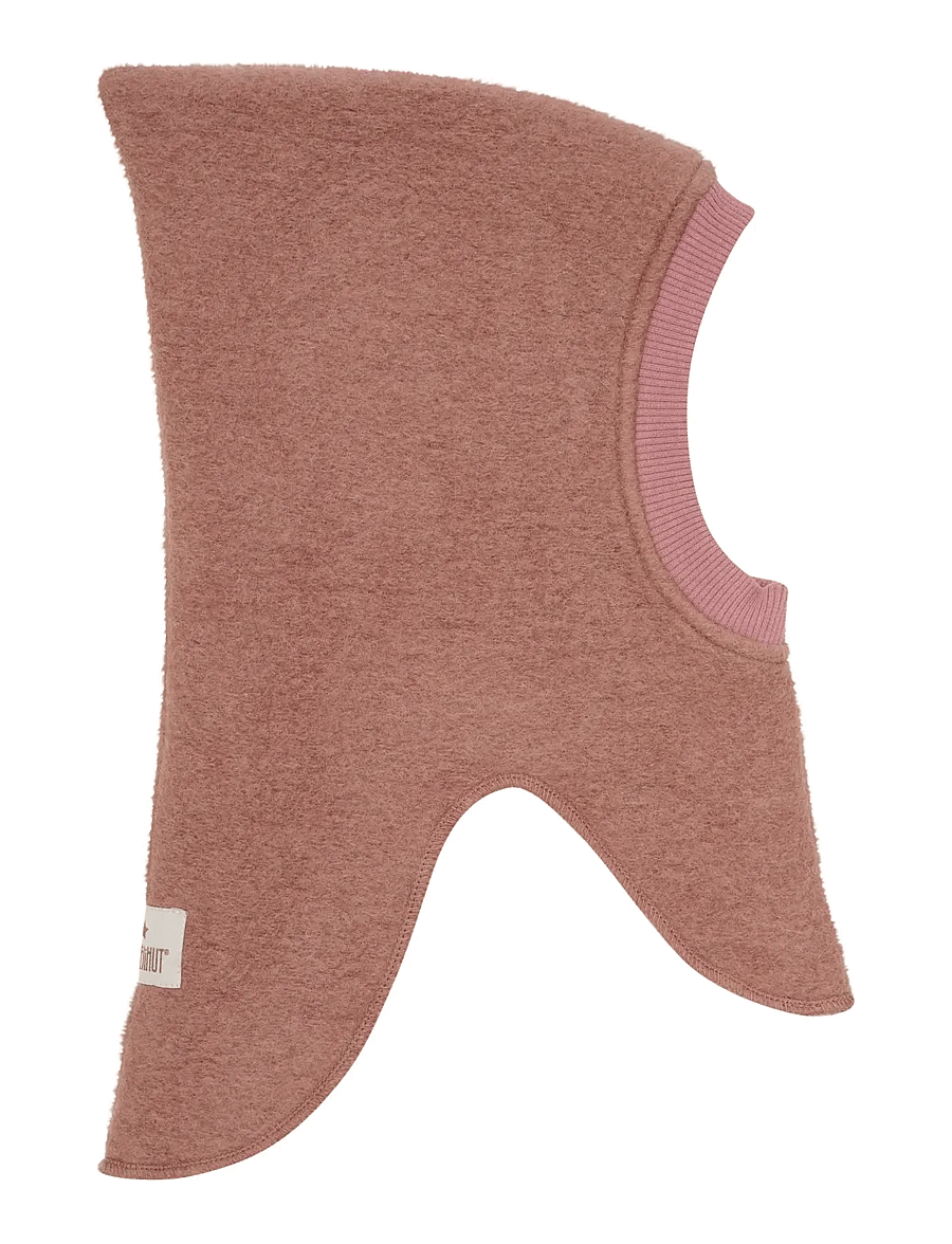 Huttelihut - Balaclava Emb. Wool - winteraccessoires - burlwood - 0
