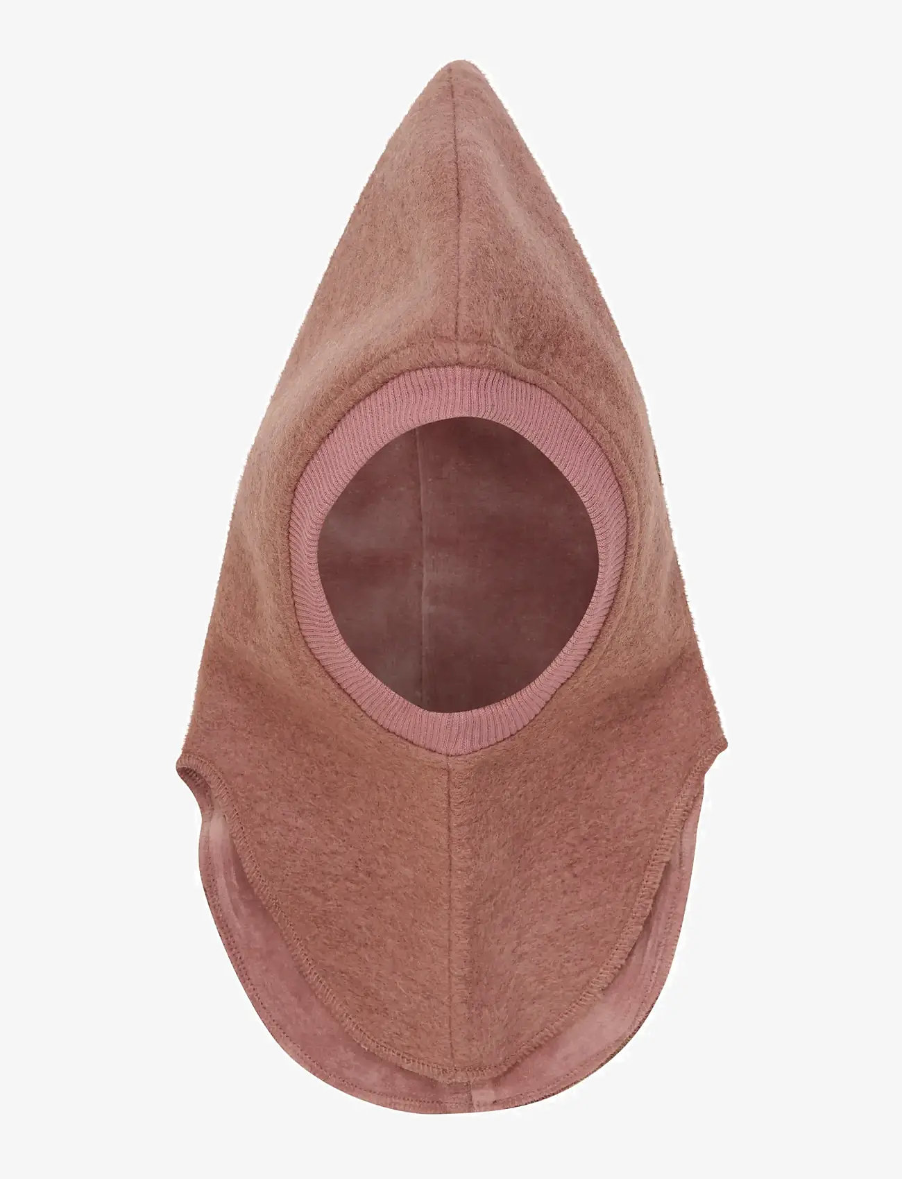 Huttelihut - Balaclava Emb. Wool - vinteraccessoarer - burlwood - 1