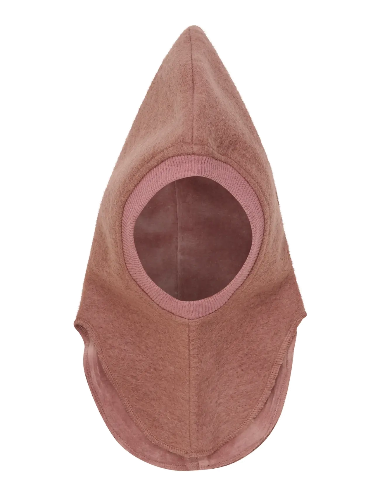 Huttelihut - Balaclava Emb. Wool - accessories - burlwood - 1