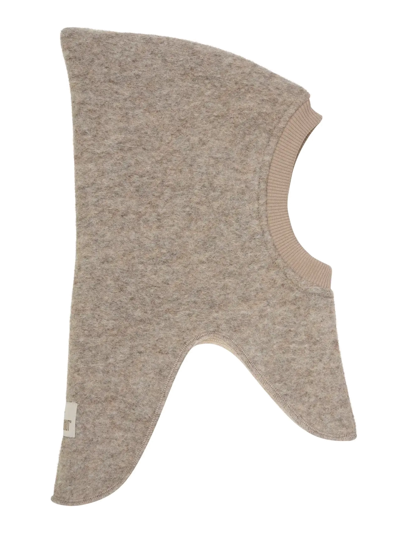 Huttelihut Balaclava Emb. Wool - Huttelihut - CAMEL MELANGE / beige