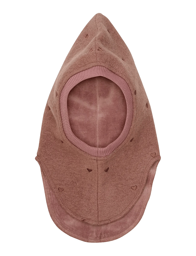 Huttelihut - Balaclava All Over Emb. Wool - talveaksessuaarid - burlwood - 1
