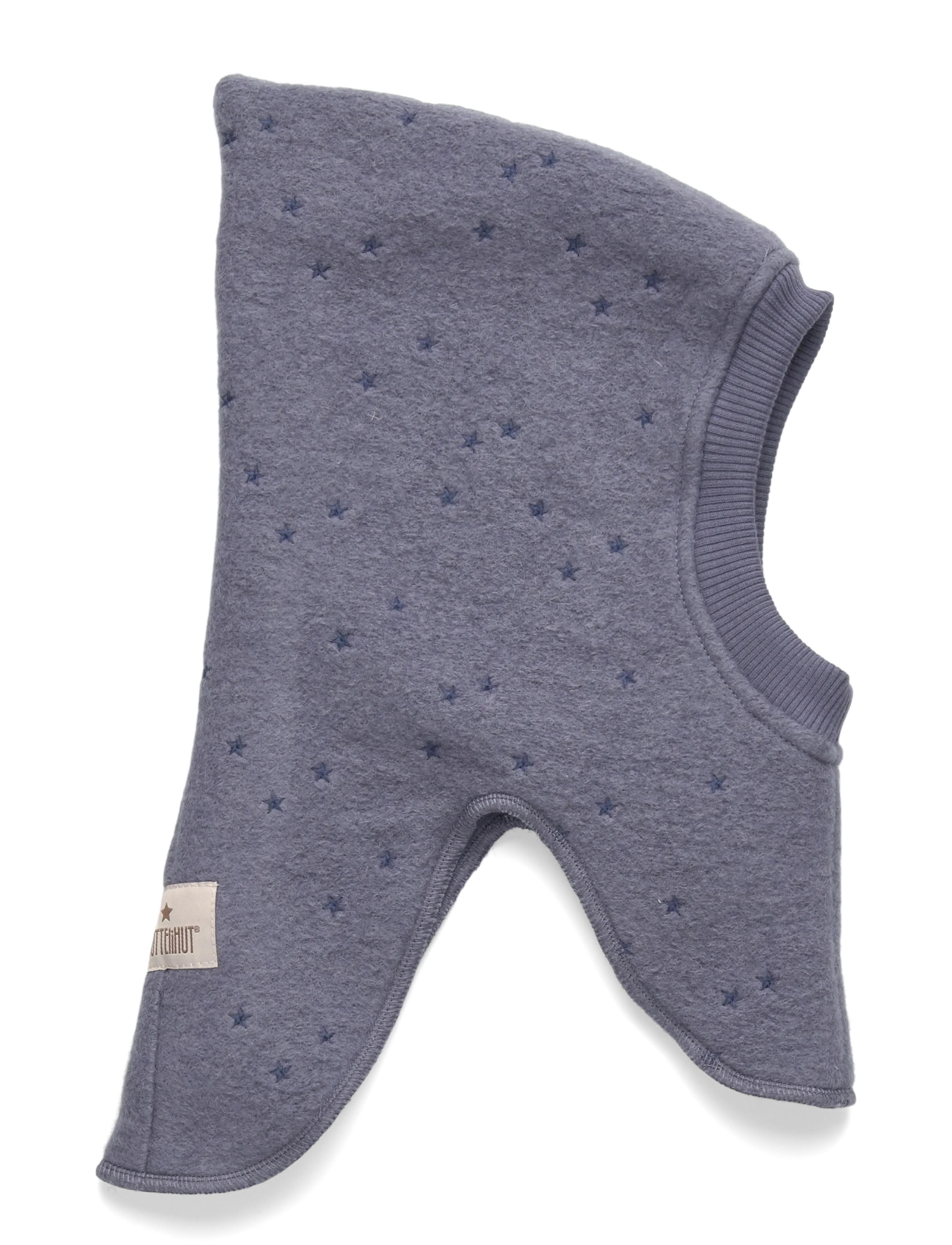 Huttelihut Balaclava All Over Emb. Wool - Tilbehør - FOLKSTONE GRAY / blue