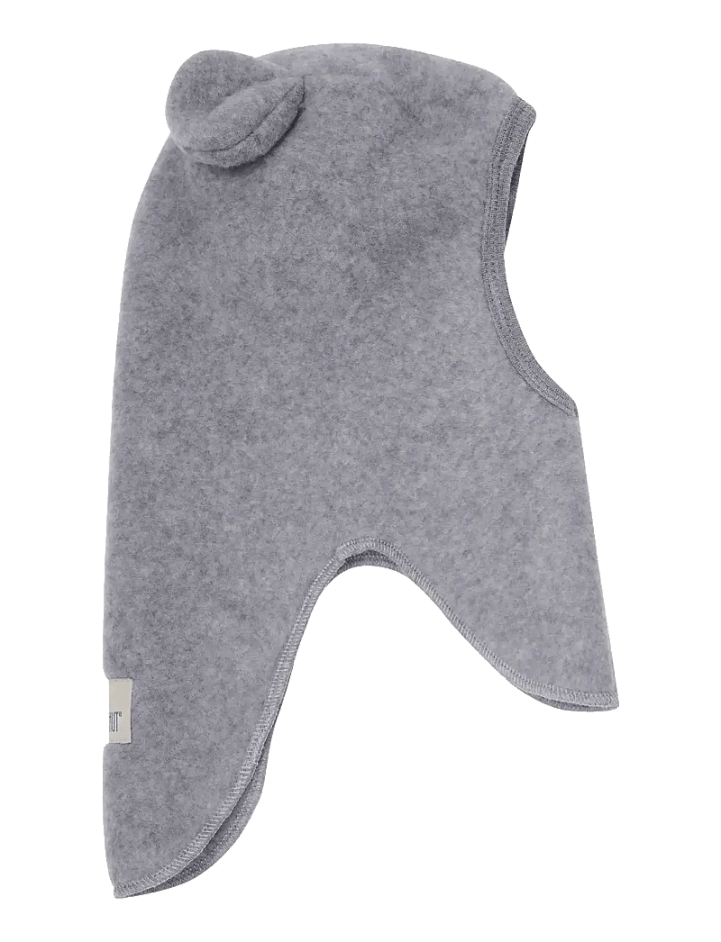 Huttelihut - Balaclava Ears Wool Fleece - vinteraccessoarer - medium grey melange - 1