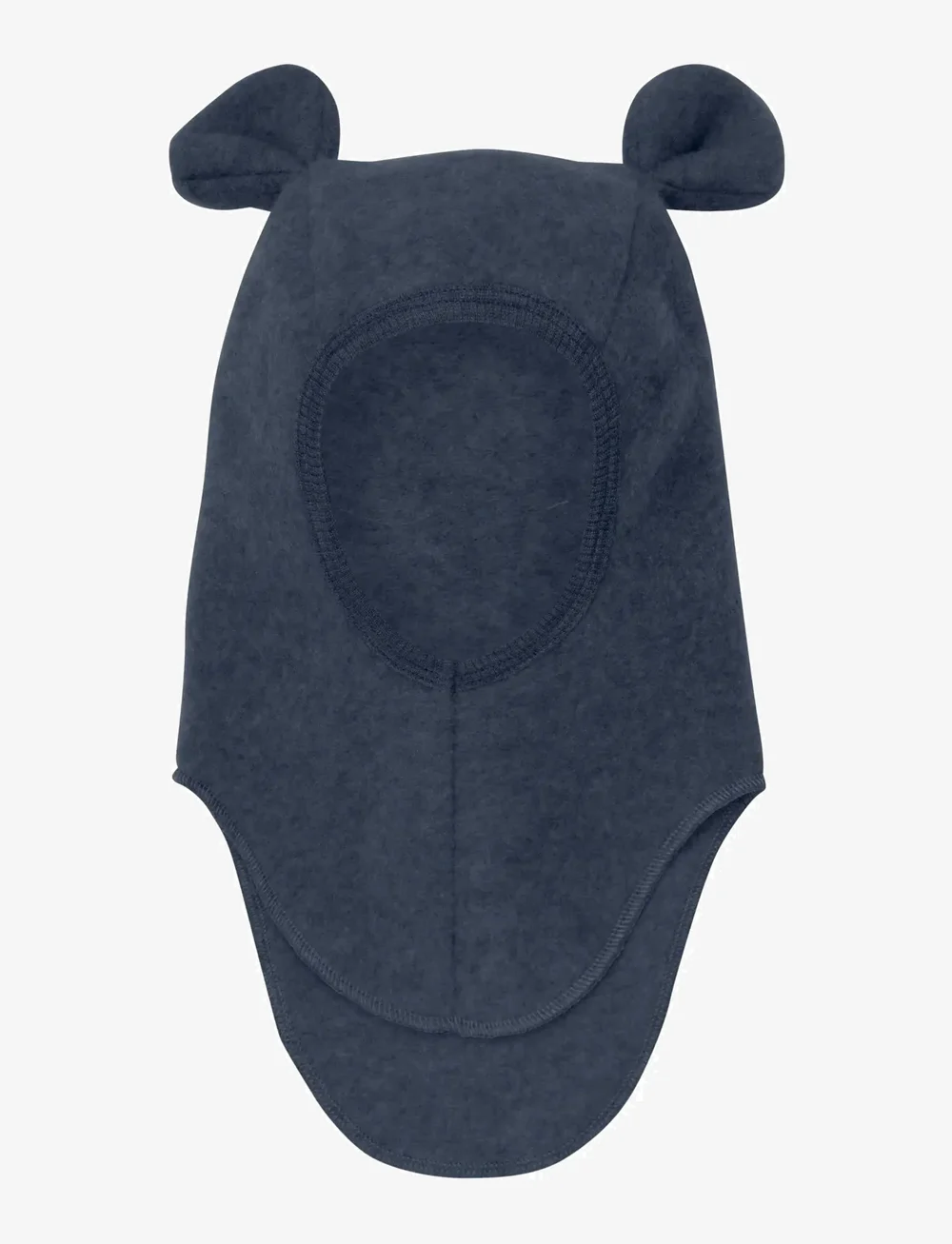 Huttelihut - Balaclava Ears Wool Fleece - mössor & kepsar - navy melange - 0