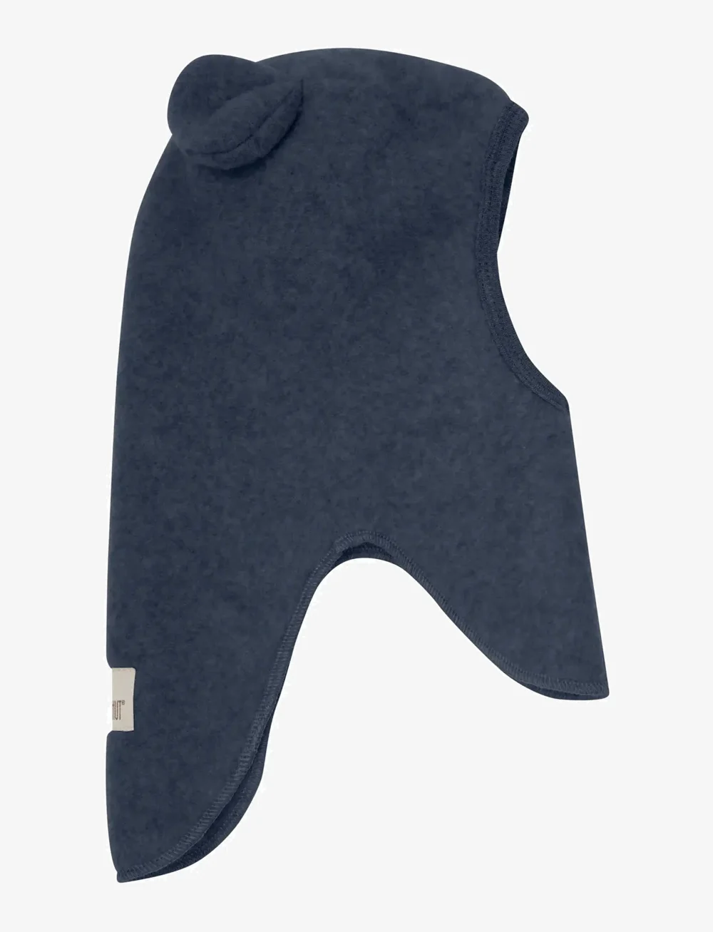 Huttelihut - Balaclava Ears Wool Fleece - mössor & kepsar - navy melange - 1