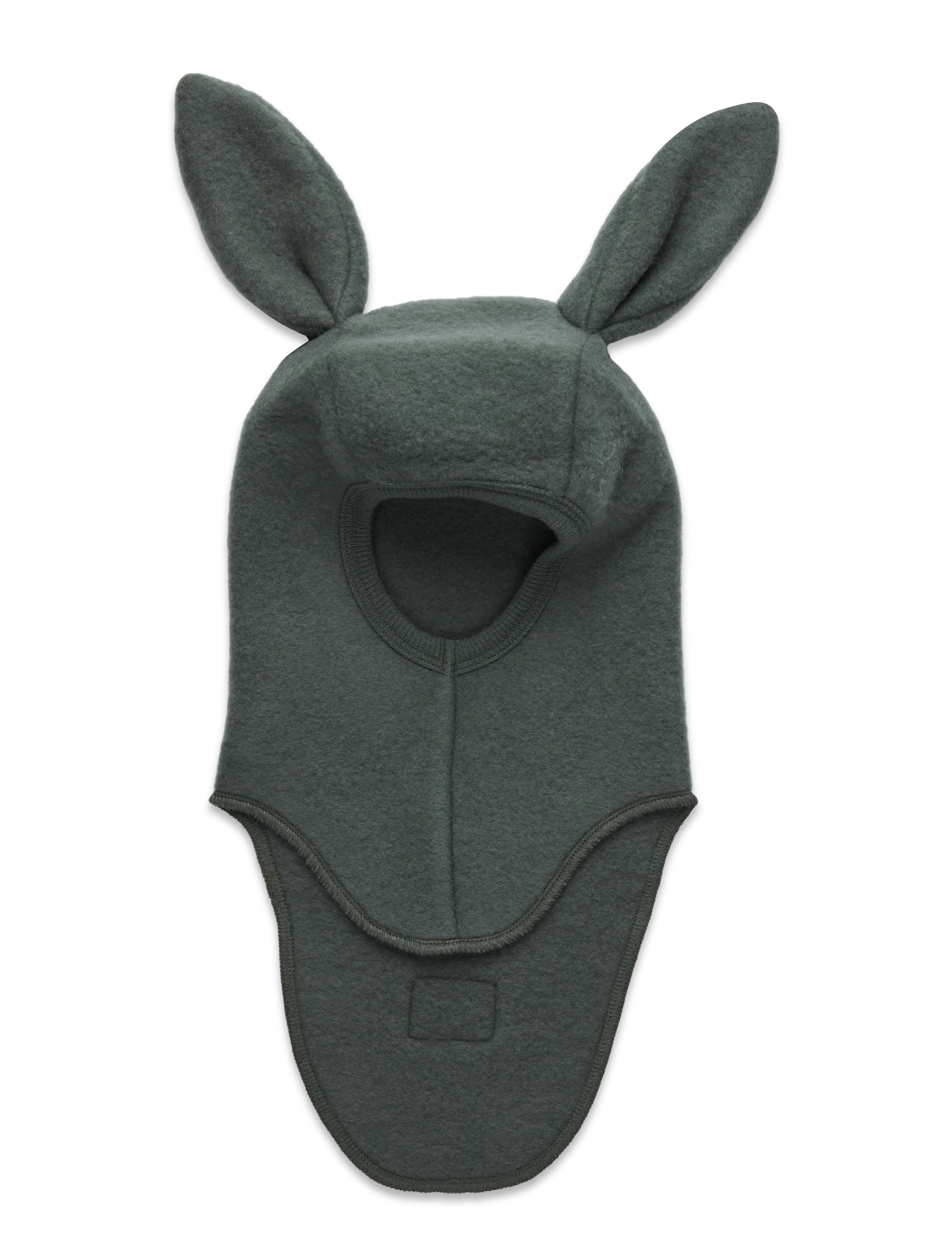 Huttelihut - Balaclava Ears Wool Fleece - beetle - 2