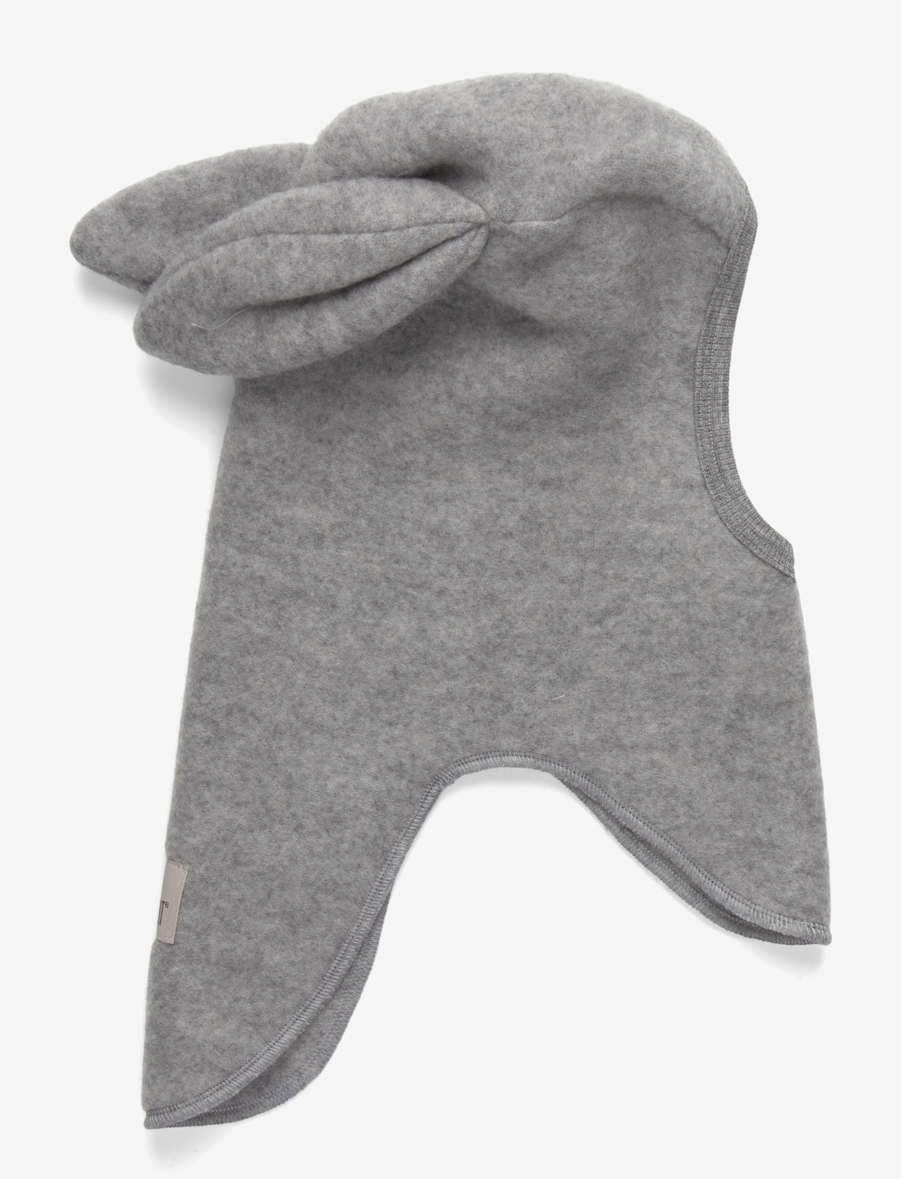 Huttelihut - Balaclava Ears Wool Fleece - medium grey melange - 0