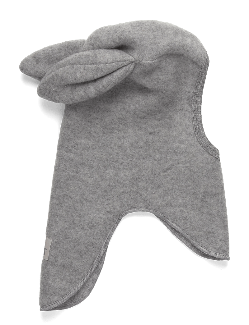 Huttelihut - Balaclava Ears Wool Fleece - medium grey melange - 0