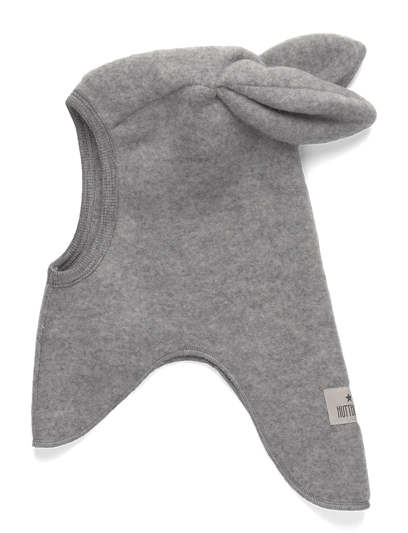 Huttelihut - Balaclava Ears Wool Fleece - medium grey melange - 1
