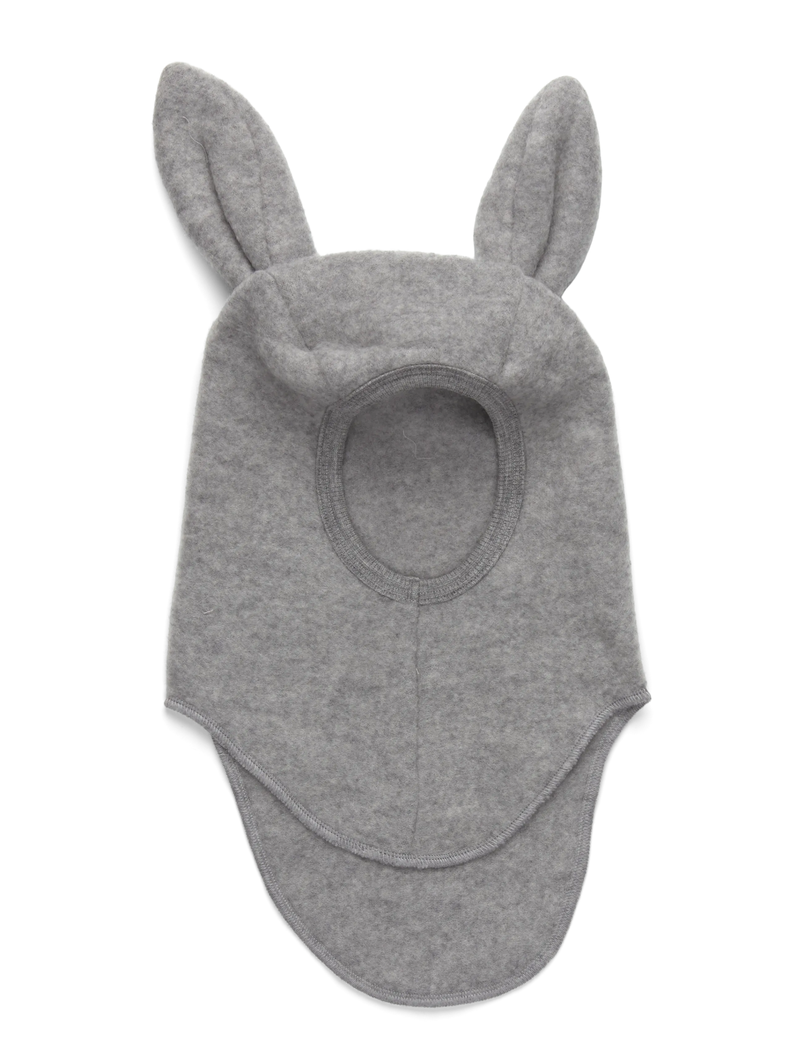 Huttelihut - Balaclava Ears Wool Fleece - medium grey melange - 2