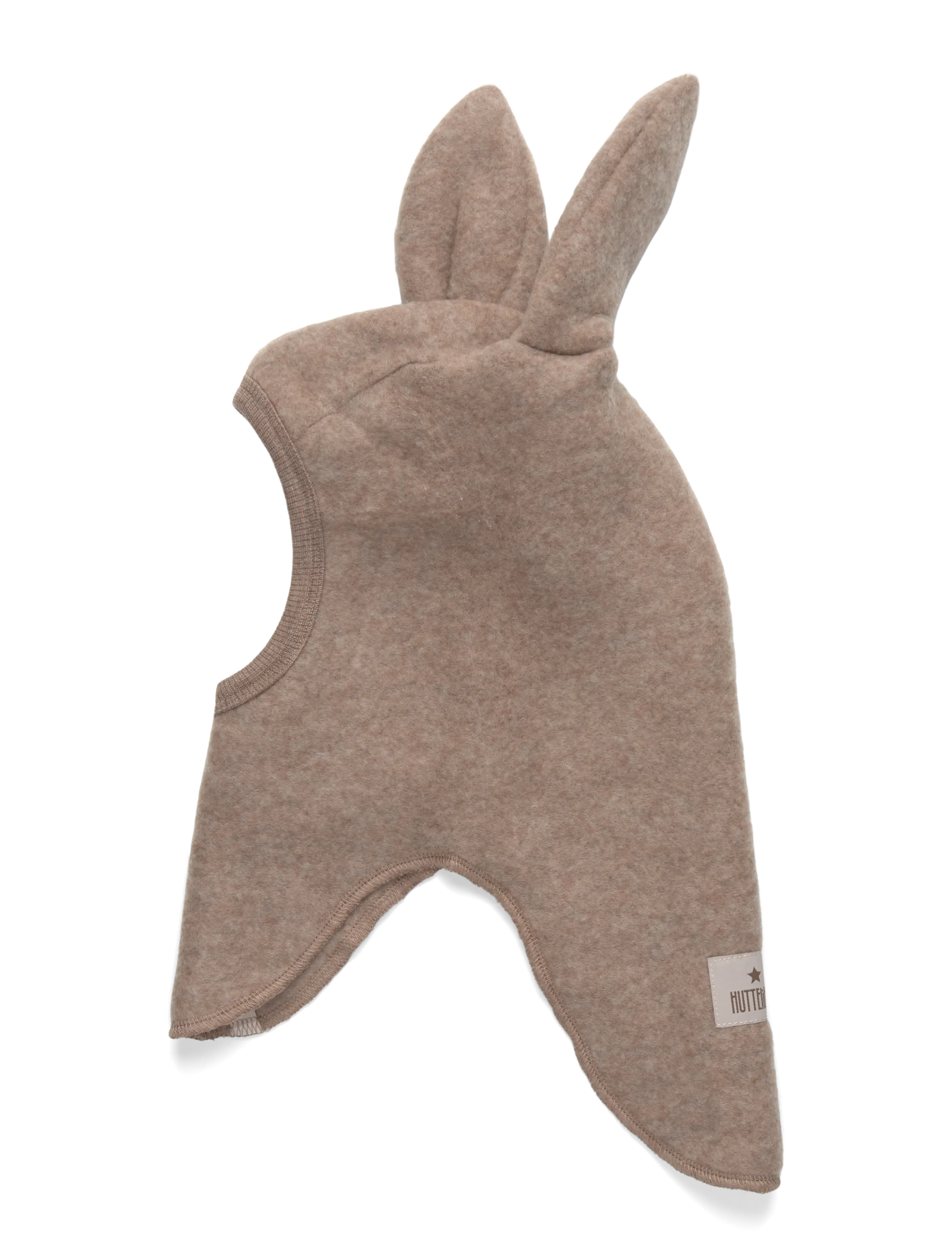Huttelihut - Balaclava Ears Wool Fleece - savannah melange - 1