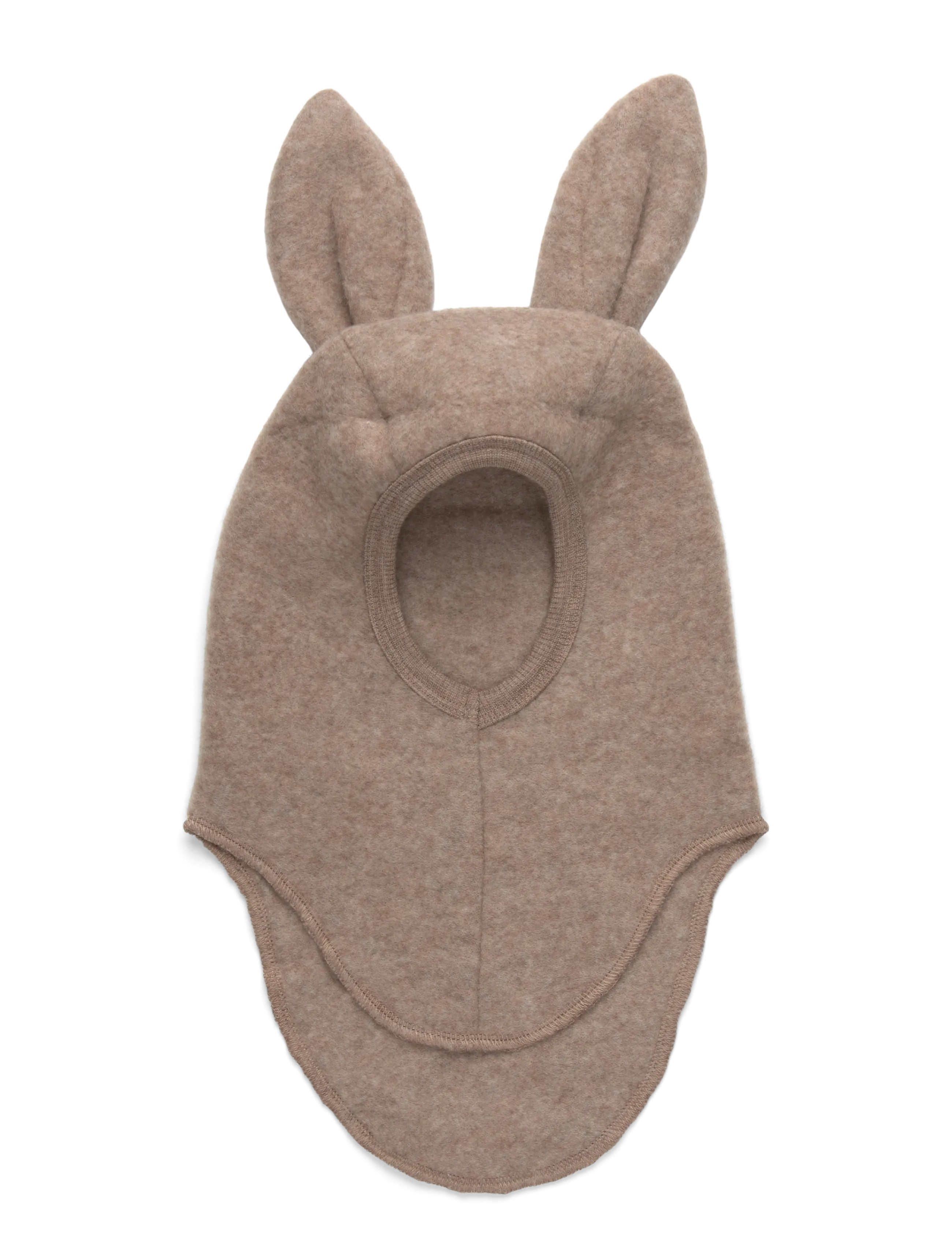 Huttelihut - Balaclava Ears Wool Fleece - savannah melange - 2