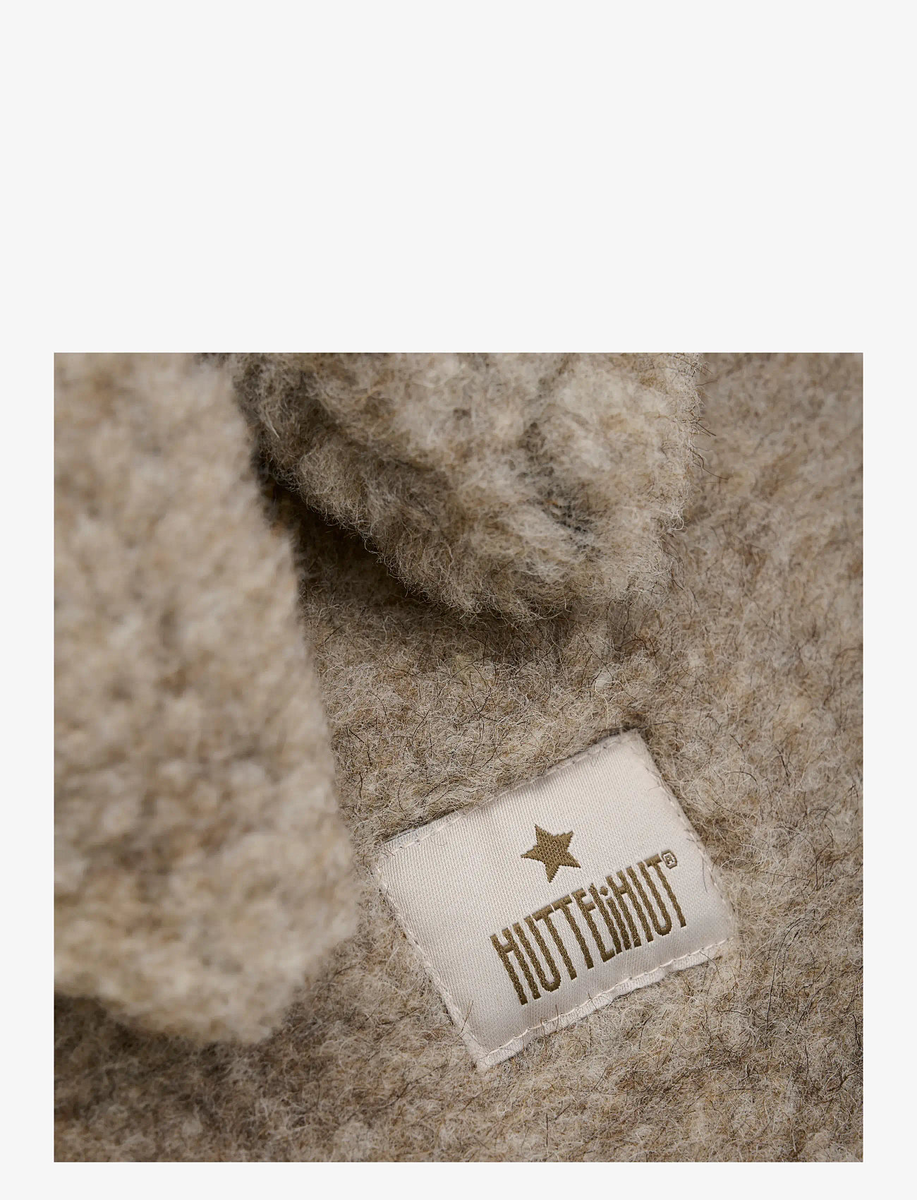 Huttelihut - Balaclava Ears Wool Teddy - accessories - camel melange - 2