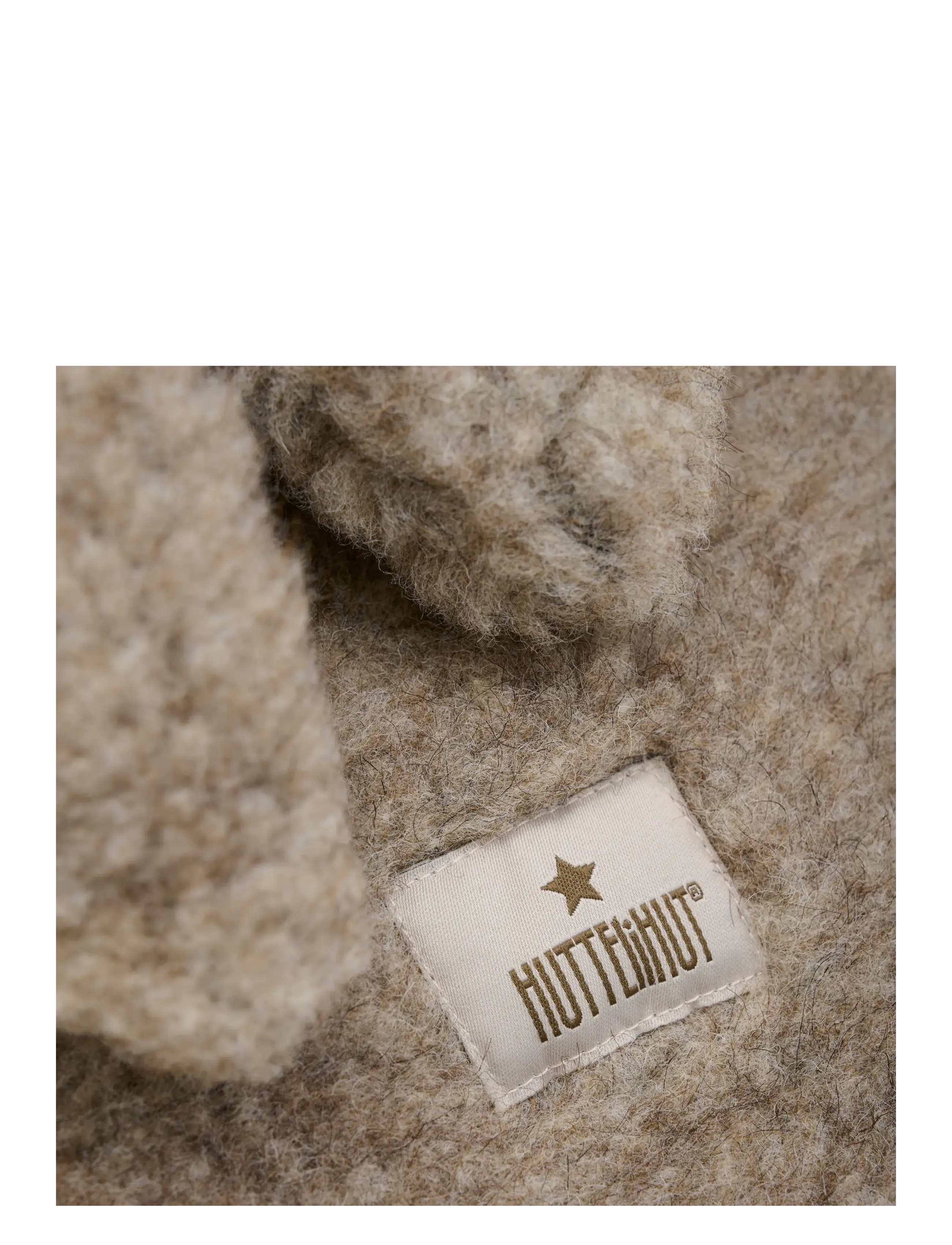 Huttelihut - Balaclava Ears Wool Teddy - camel melange - 2