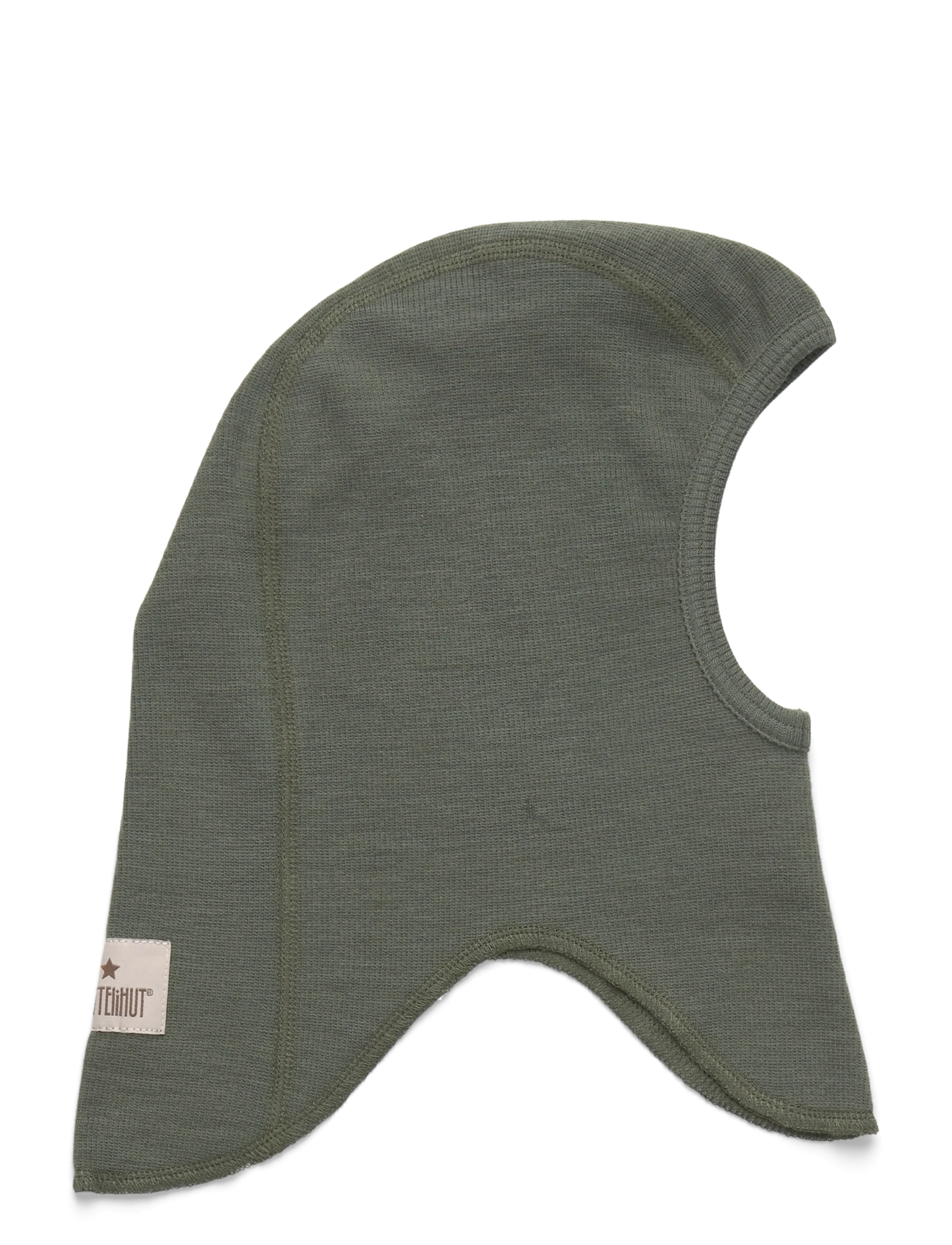 Balaclava Wool Rib - BEETLE