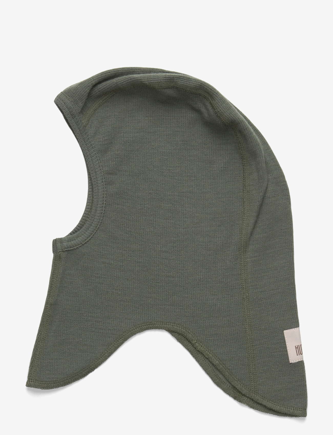 Huttelihut - Balaclava Wool Rib - vinteraccessoarer - beetle - 1