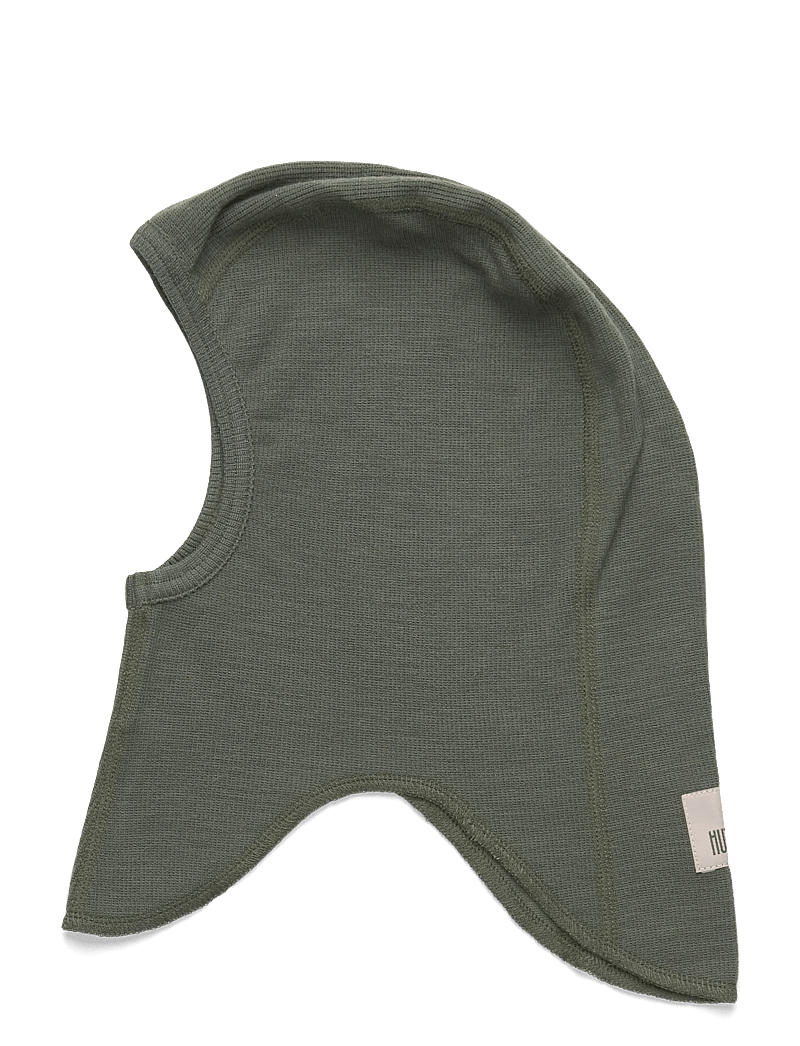Huttelihut - Balaclava Wool Rib - vinteraccessoarer - beetle - 1