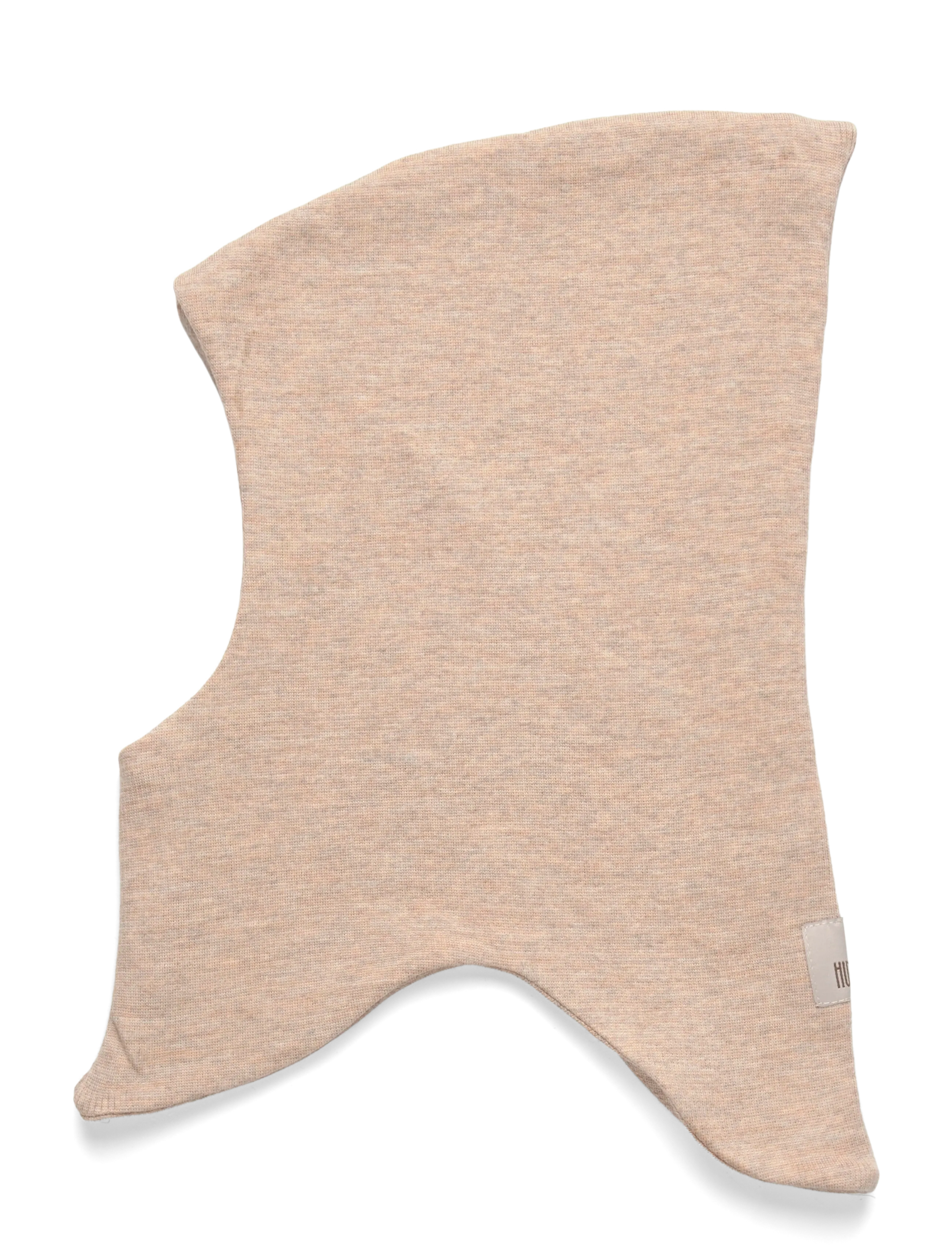 Huttelihut - Balaclava Wool Rib 2-layer - camel melange - 1