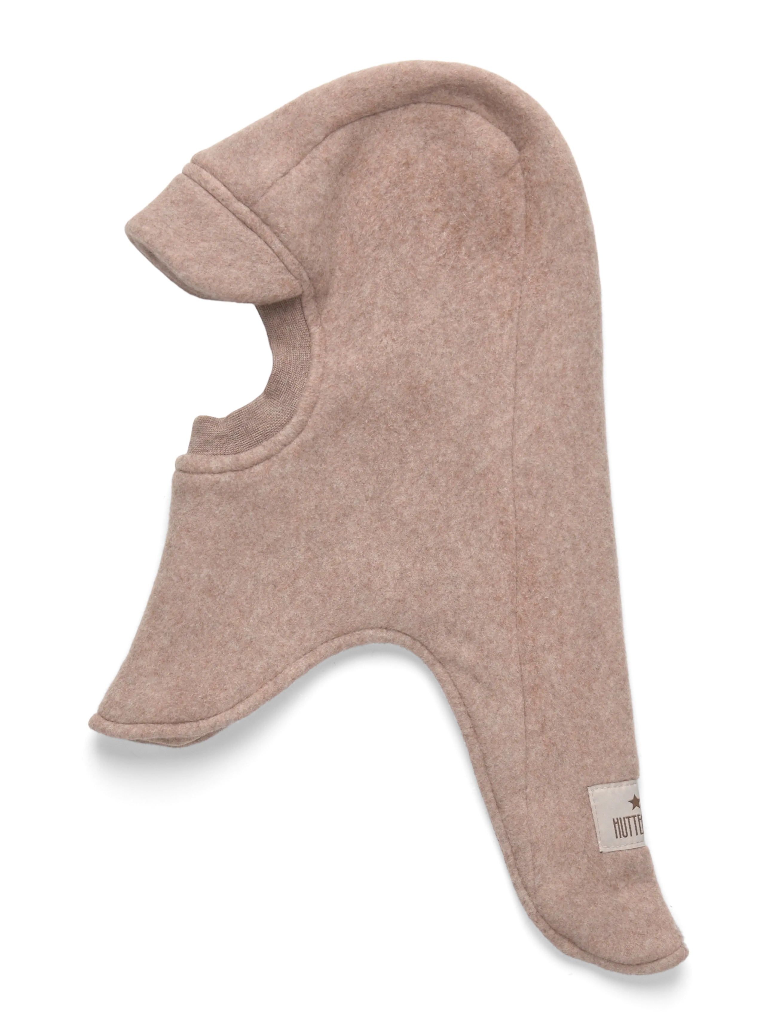 Huttelihut - Balaclava Cotton Fleece w. Lin - savannah melange - 1