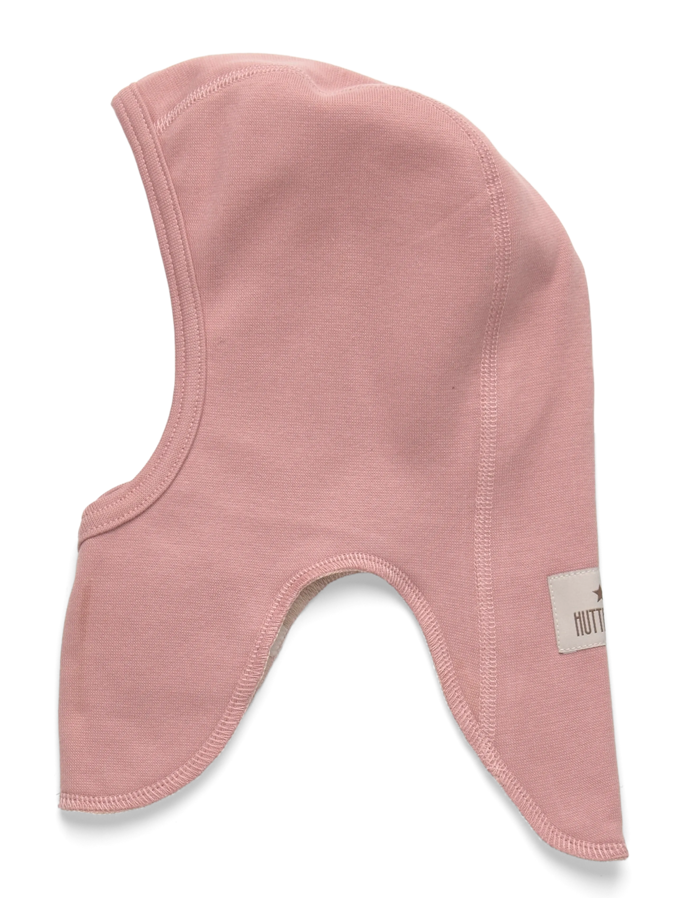 Huttelihut - Balaclava Cotton Rib w. Lin. - accessories - burlwood - 1