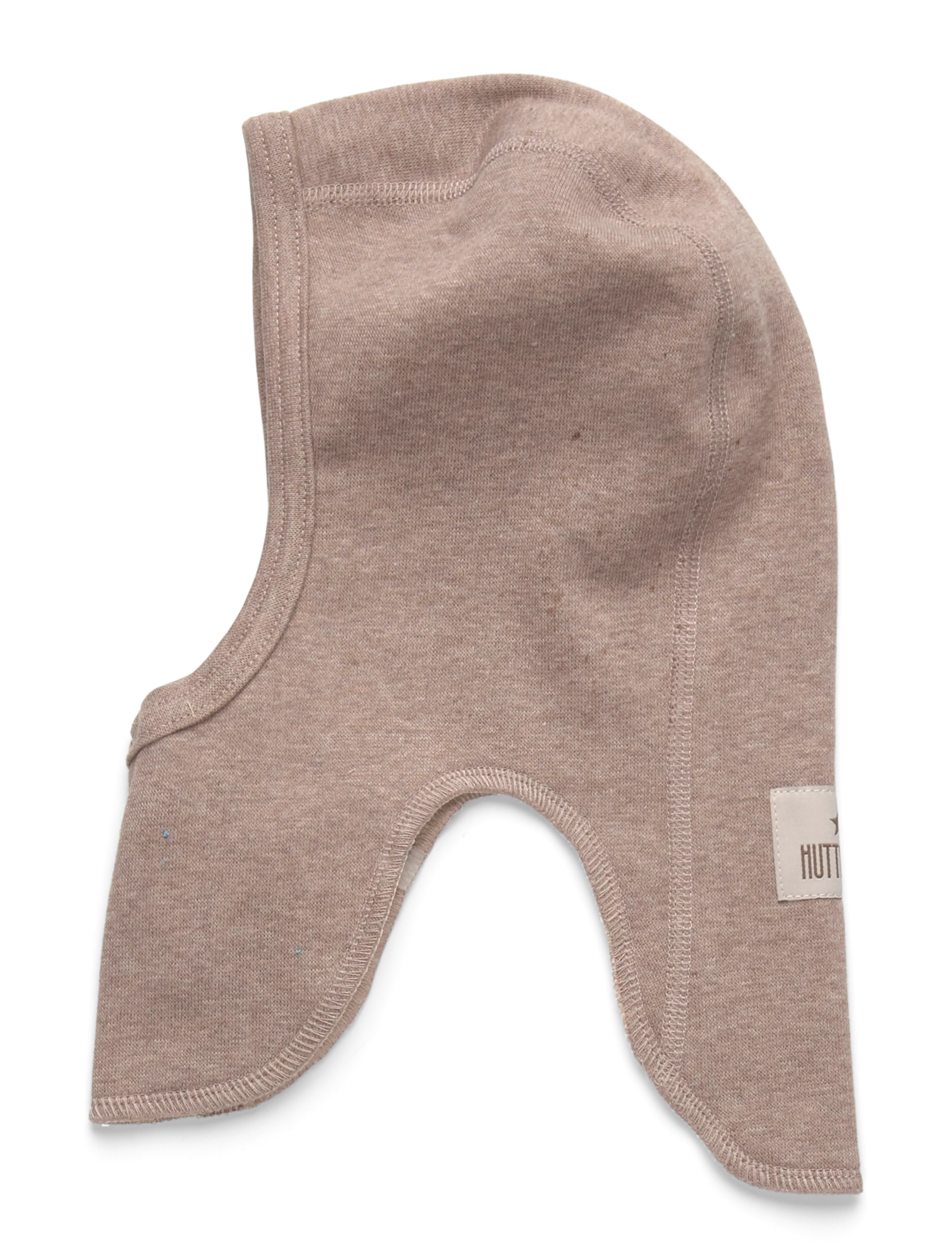 Huttelihut - Balaclava Cotton Rib w. Lin. - zubehör - savannah melange - 1