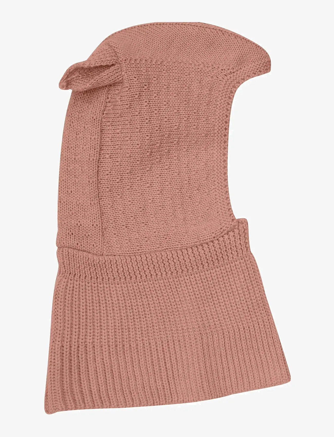 Huttelihut - Balaclava Ears Wool Knit - tilbehør - burlwood - 1