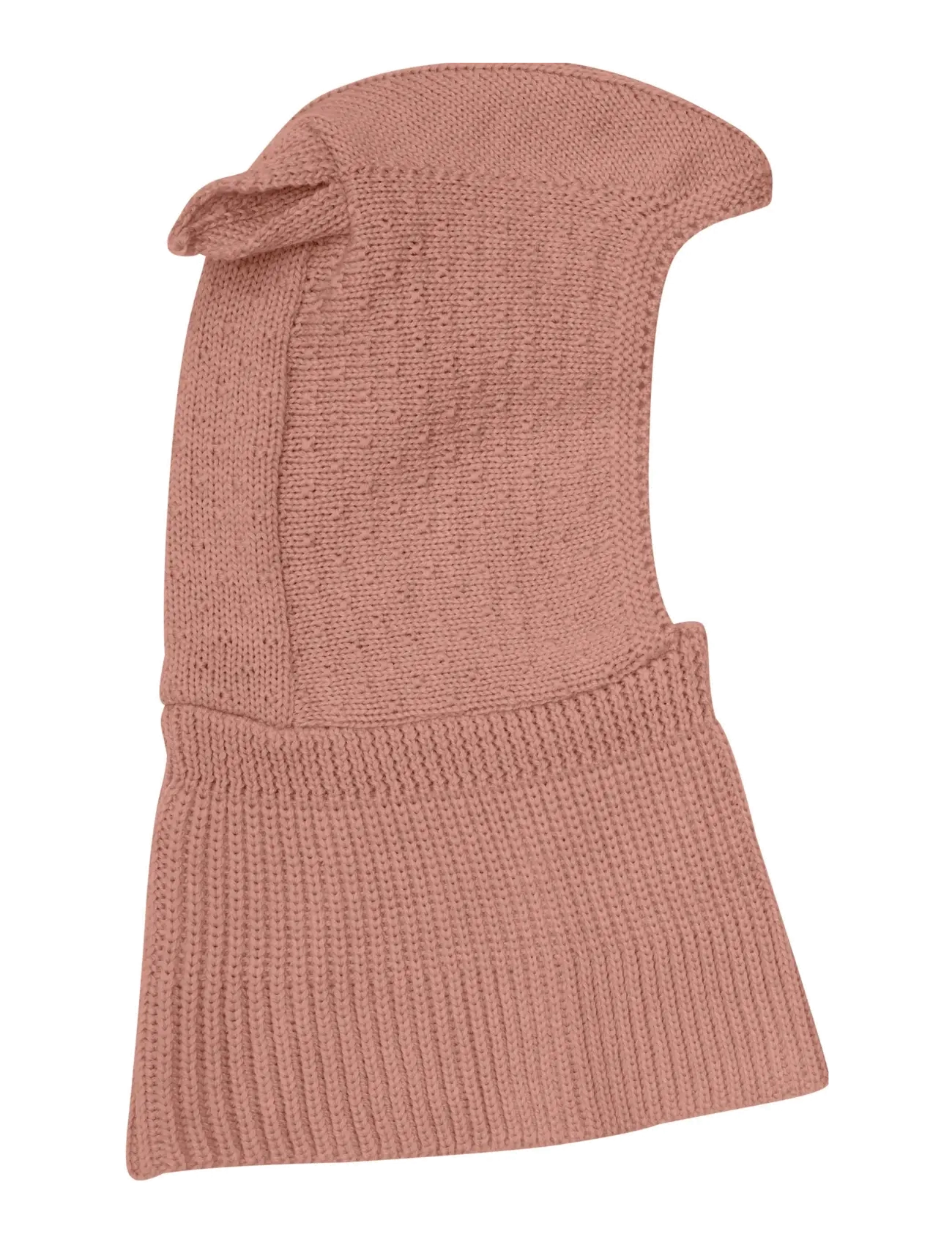 Huttelihut - Balaclava Ears Wool Knit - burlwood - 1