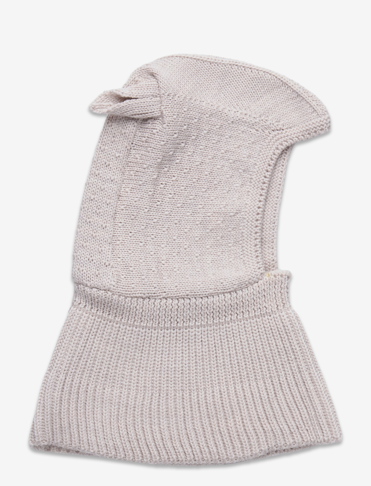 Huttelihut - Balaclava Ears Wool Knit - sand melange - 0