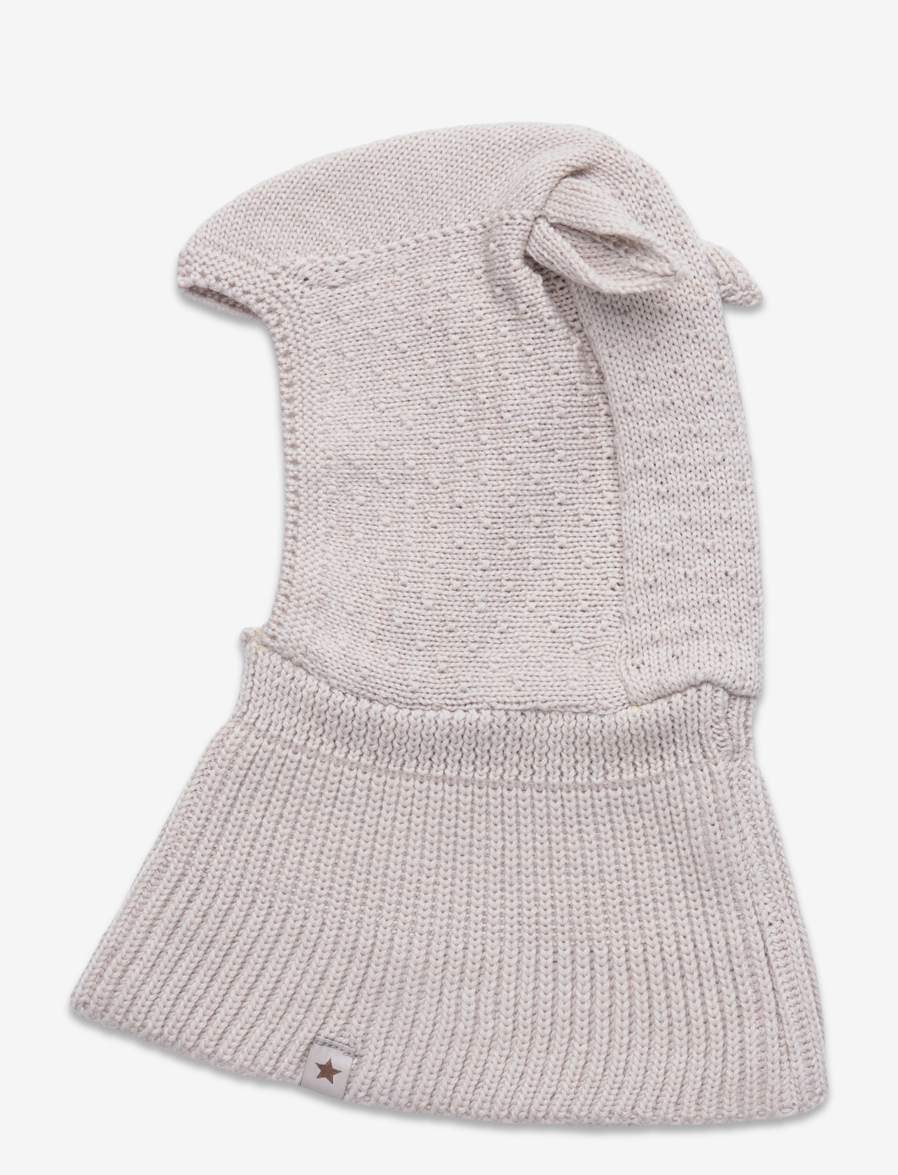 Huttelihut - Balaclava Ears Wool Knit - sand melange - 1