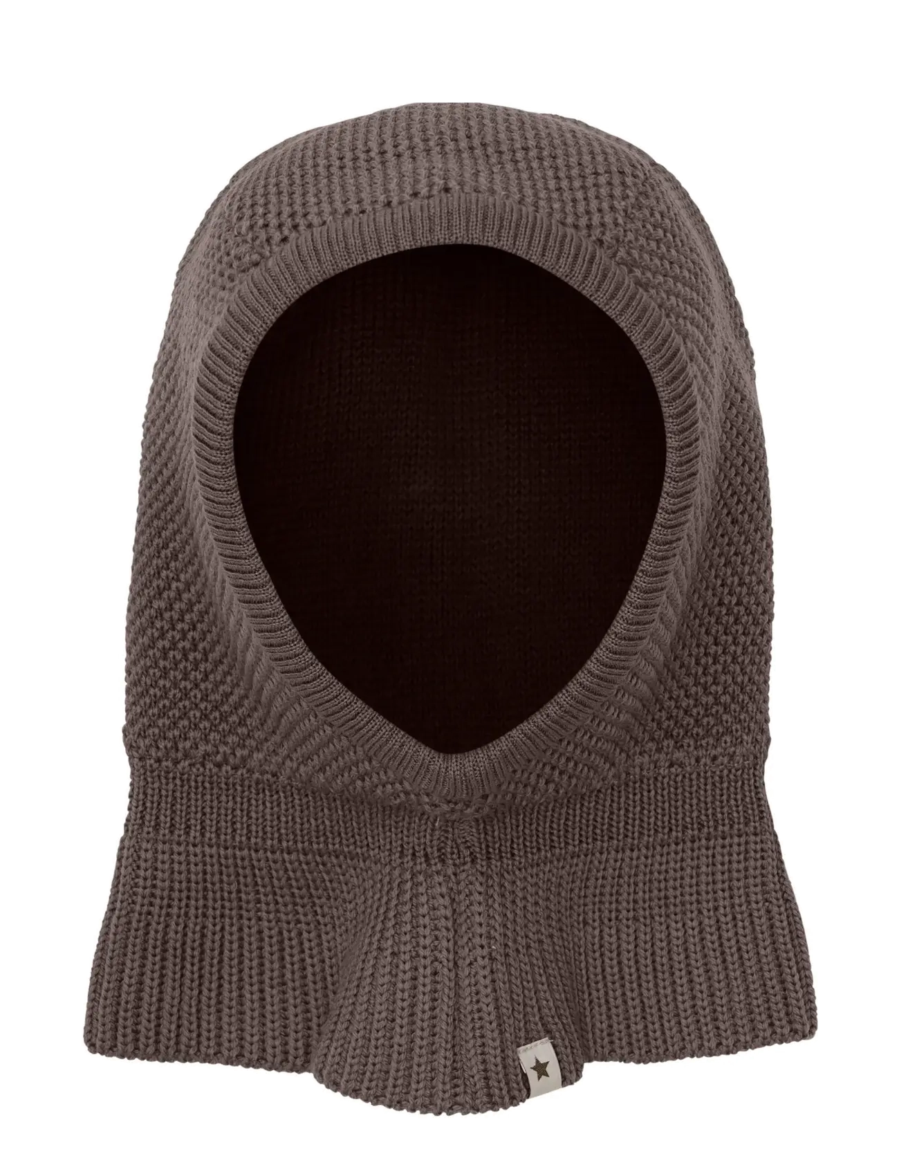 Huttelihut - Balaclava Wool Knit Windstop - cepures un cepures ar nagu - brown melange - 1